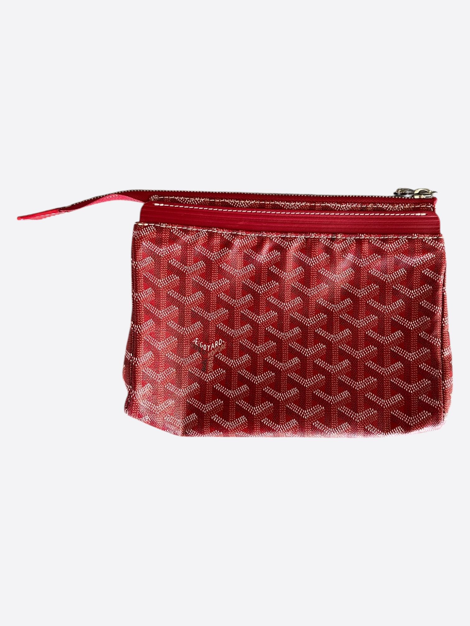 Goyard Goyard Red Miroir PM Toiletry Bag Size ONE SIZE - 2 Thumbnail