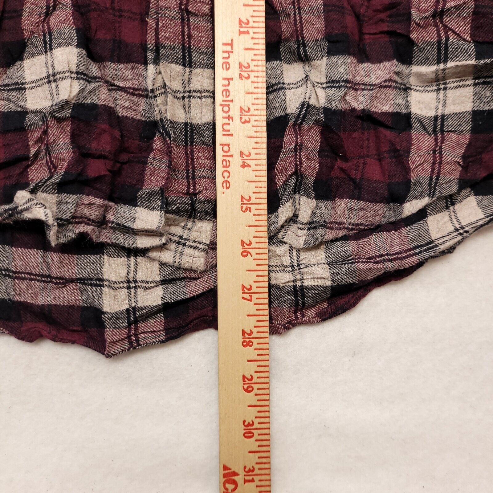 Croft & Barrow Croft & Barrow Tartan Flannel Button Up Shirt Men Size M Red Size US M / EU 48-50 / 2 - 7 Thumbnail
