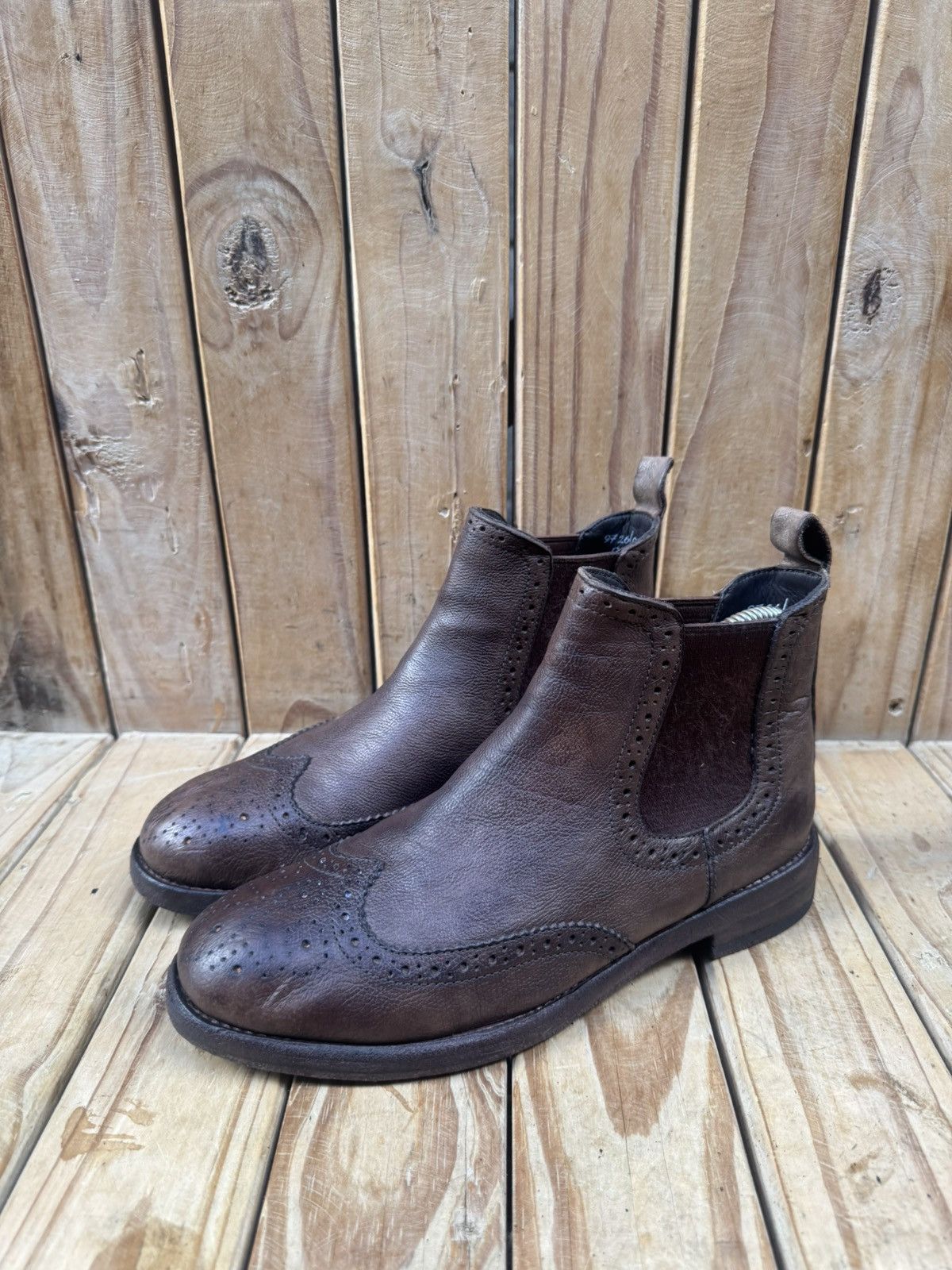 Church's Church’s ‘GRAFTON’ Brown Leather Boots Women’s EUR 37 H UK 4 Size US 7 / IT 37 - 9 Thumbnail