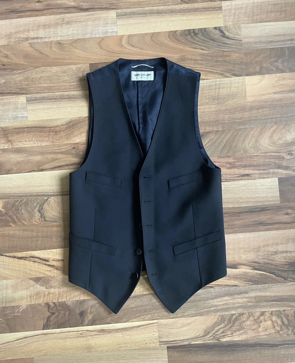 Saint Laurent Paris Saint Laurent Paris SS15 Vest by Hedi Slimane Size 44R - 1 Thumbnail
