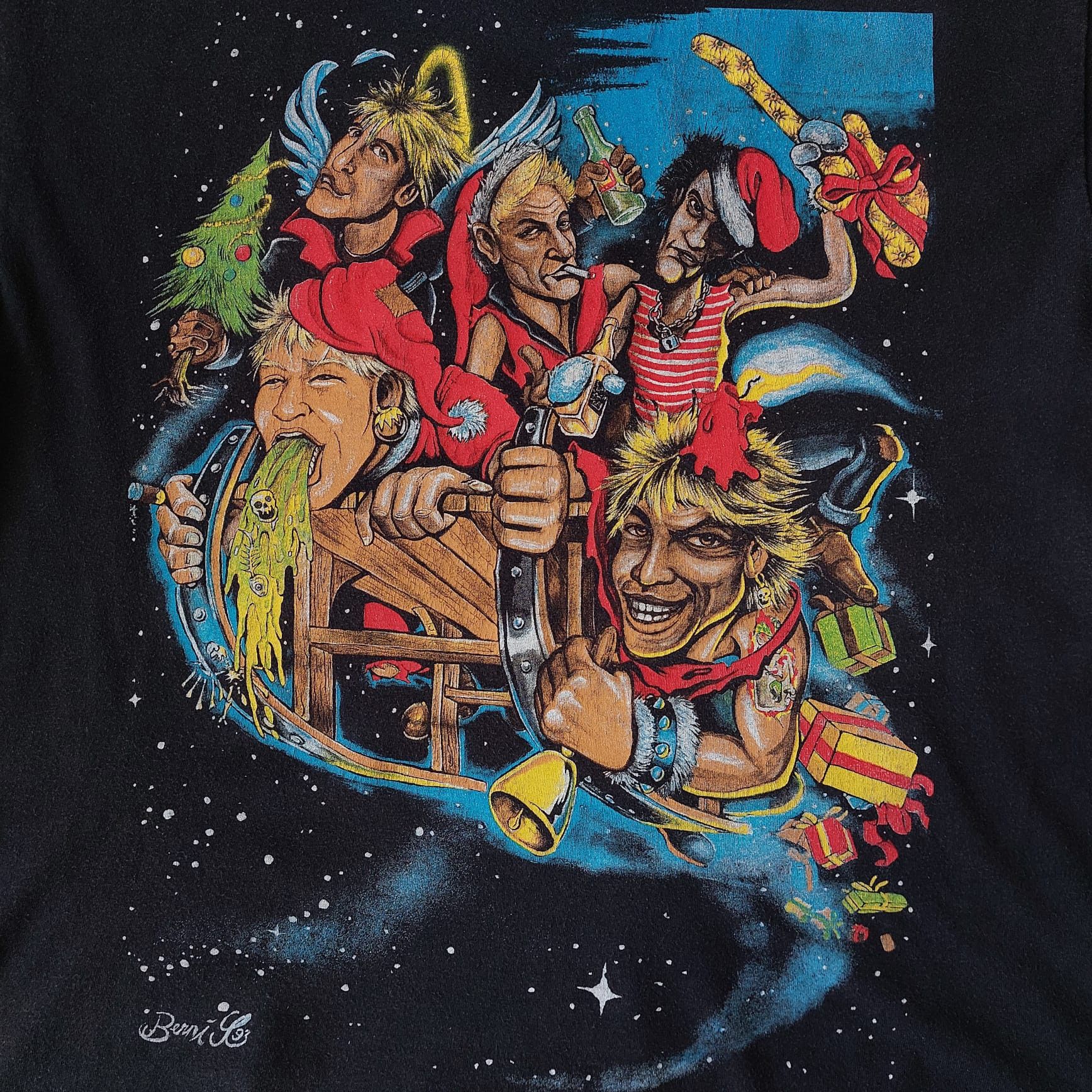 Band Tees Die Toten Hosen 90s vintage t-shirt by Bernie Luther Size US L / EU 52-54 / 3 - 2 Thumbnail