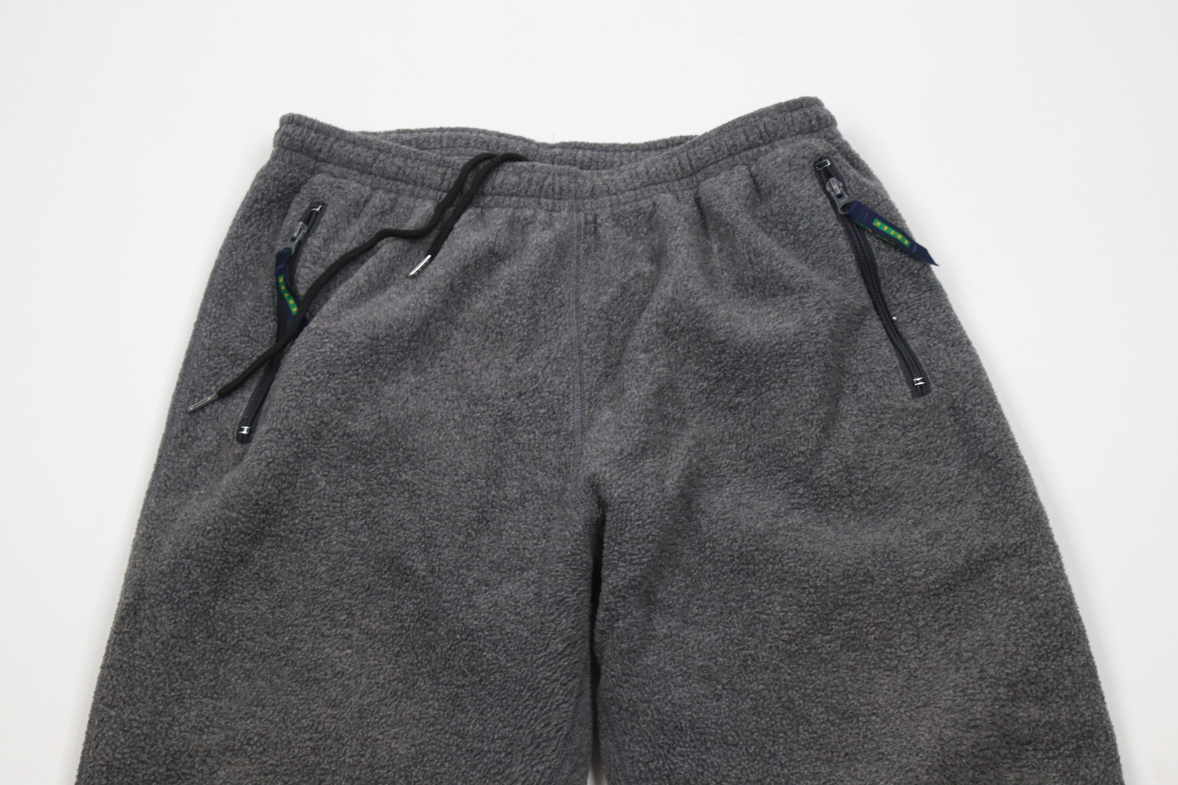 Eddie Bauer × Vintage Vintage 90s Eddie Bauer EbTek Fleece Joggers Sweatpants USA Size US 36 / EU 52 - 2 Thumbnail