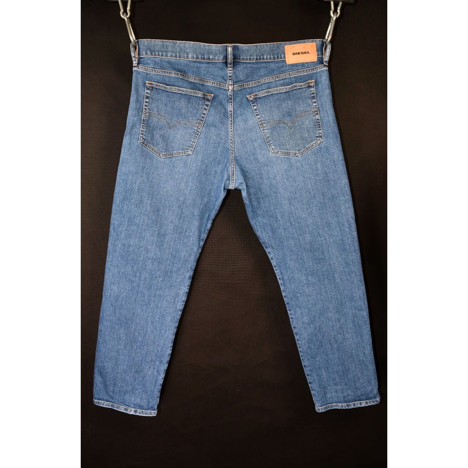 Diesel Diesel Jeans D-MIHTRY Straight 009DG Stretch Mens W38/L30 Blue Cotton Denim Regular 98% Cotton 2% Elastane Size US 38 / EU 54 - 2 Thumbnail