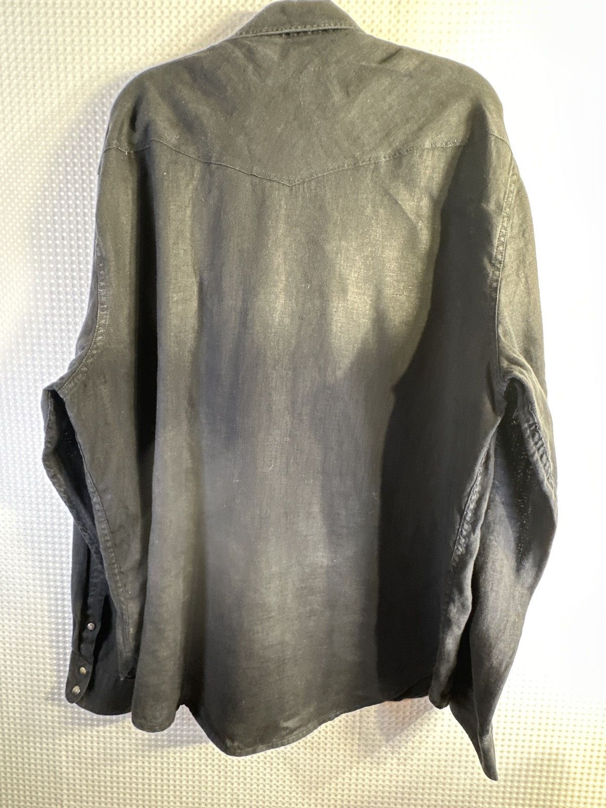 Lucky Brand Lucky Brand Linen Western Long Sleeve Shirt Size US XL / EU 56 / 4 - 3 Thumbnail