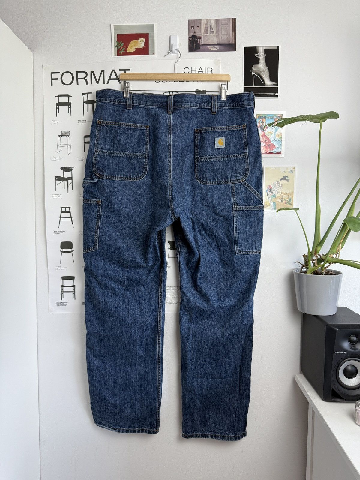 Carhartt Vintage y2k Carhartt Double knee denim pants skate workwear Size US 40 / EU 56 - 2 Thumbnail