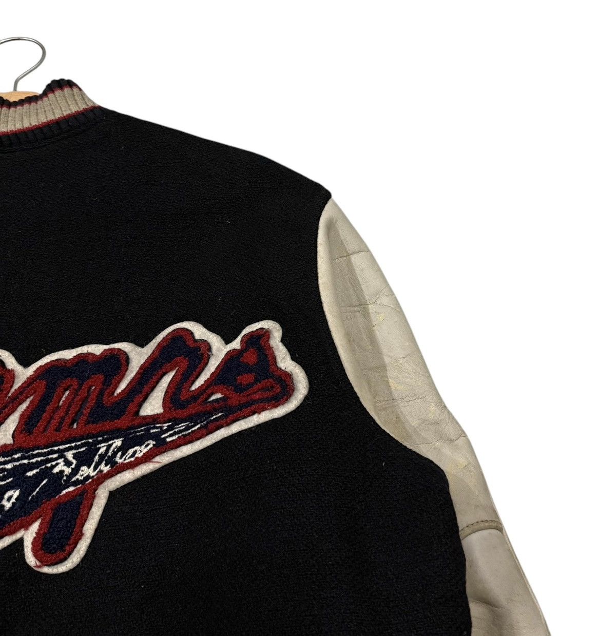 Japanese Brand Vintage Switch Baseball Champs Wool Leather Varsity Jacket Size US M / EU 48-50 / 2 - 2 Thumbnail
