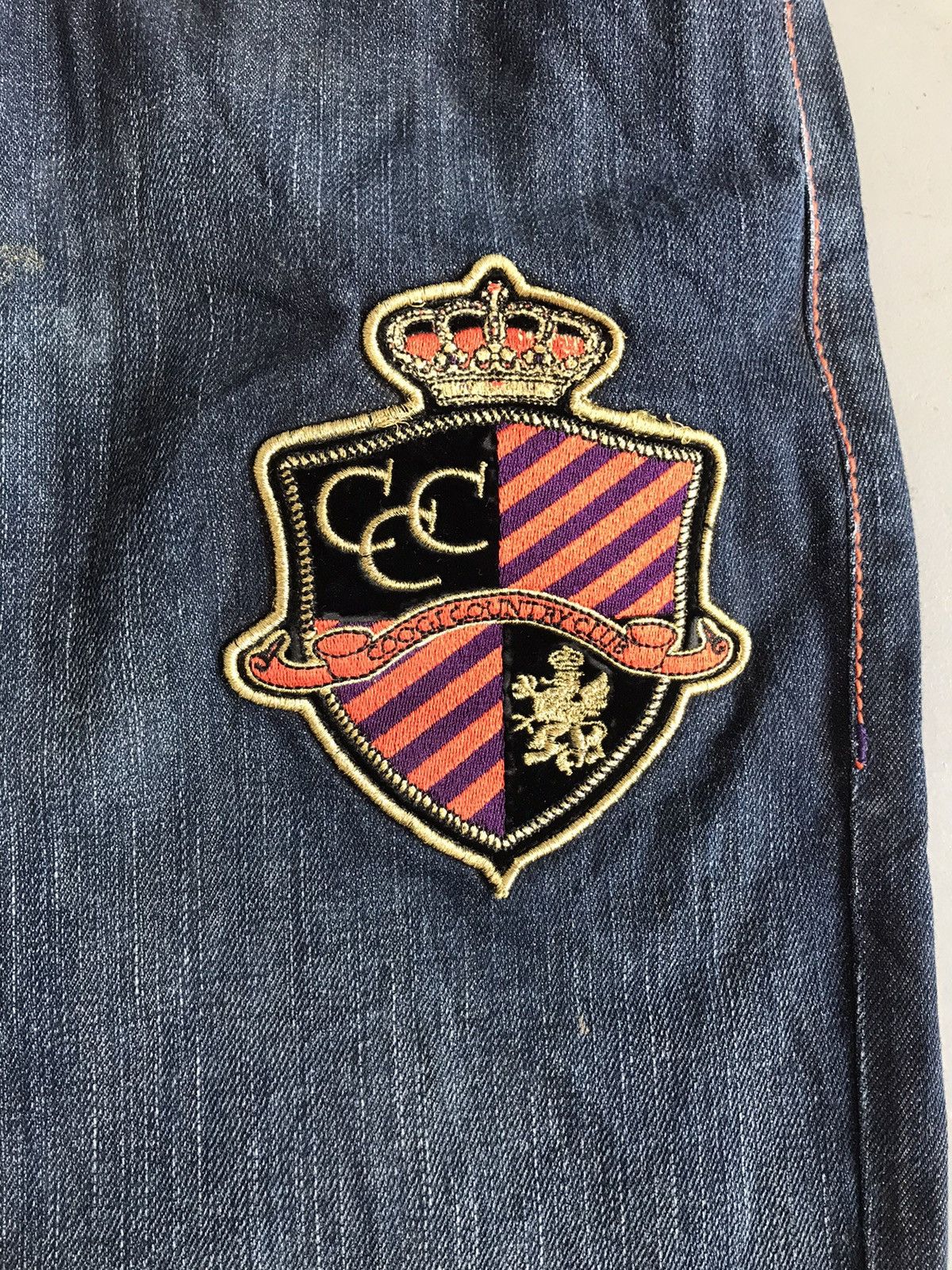 Coogi × Vintage Vintage Coogi SpellOut embroidered denim Size US 37 - 4 Thumbnail