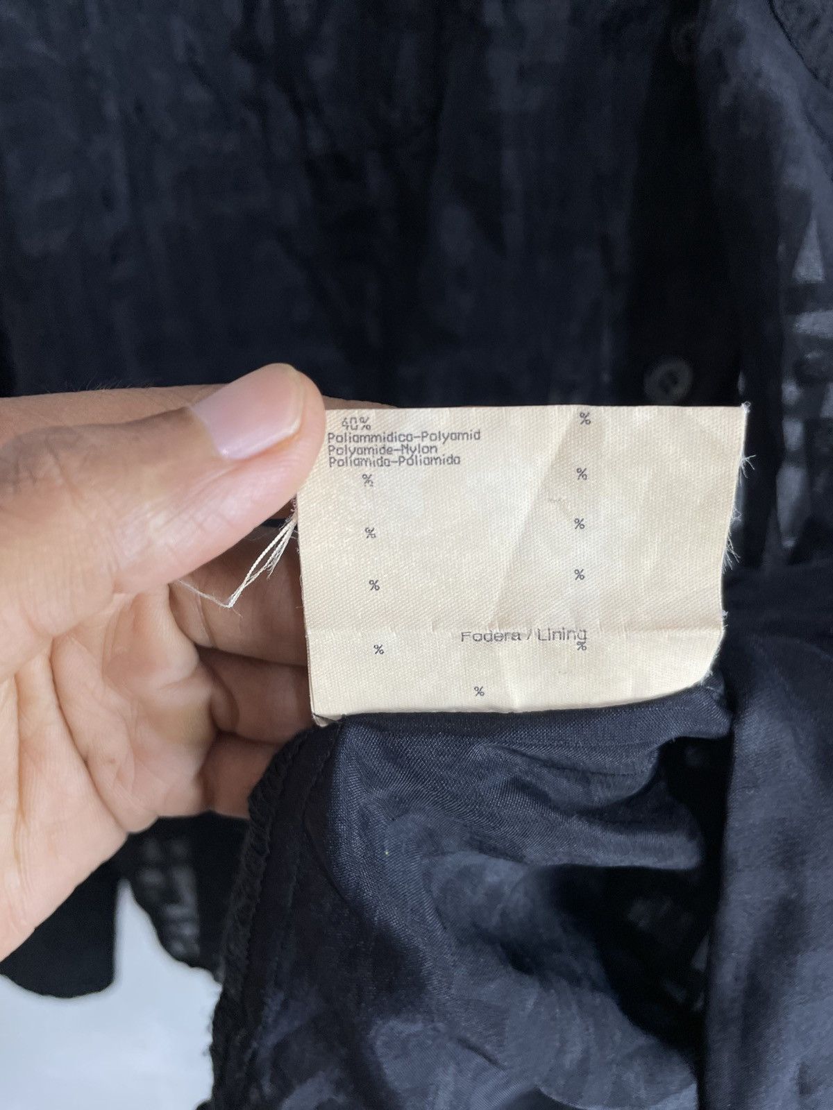 Fendi Fendi Monogram Mesh Shirt Size US L / EU 52-54 / 3 - 7 Thumbnail