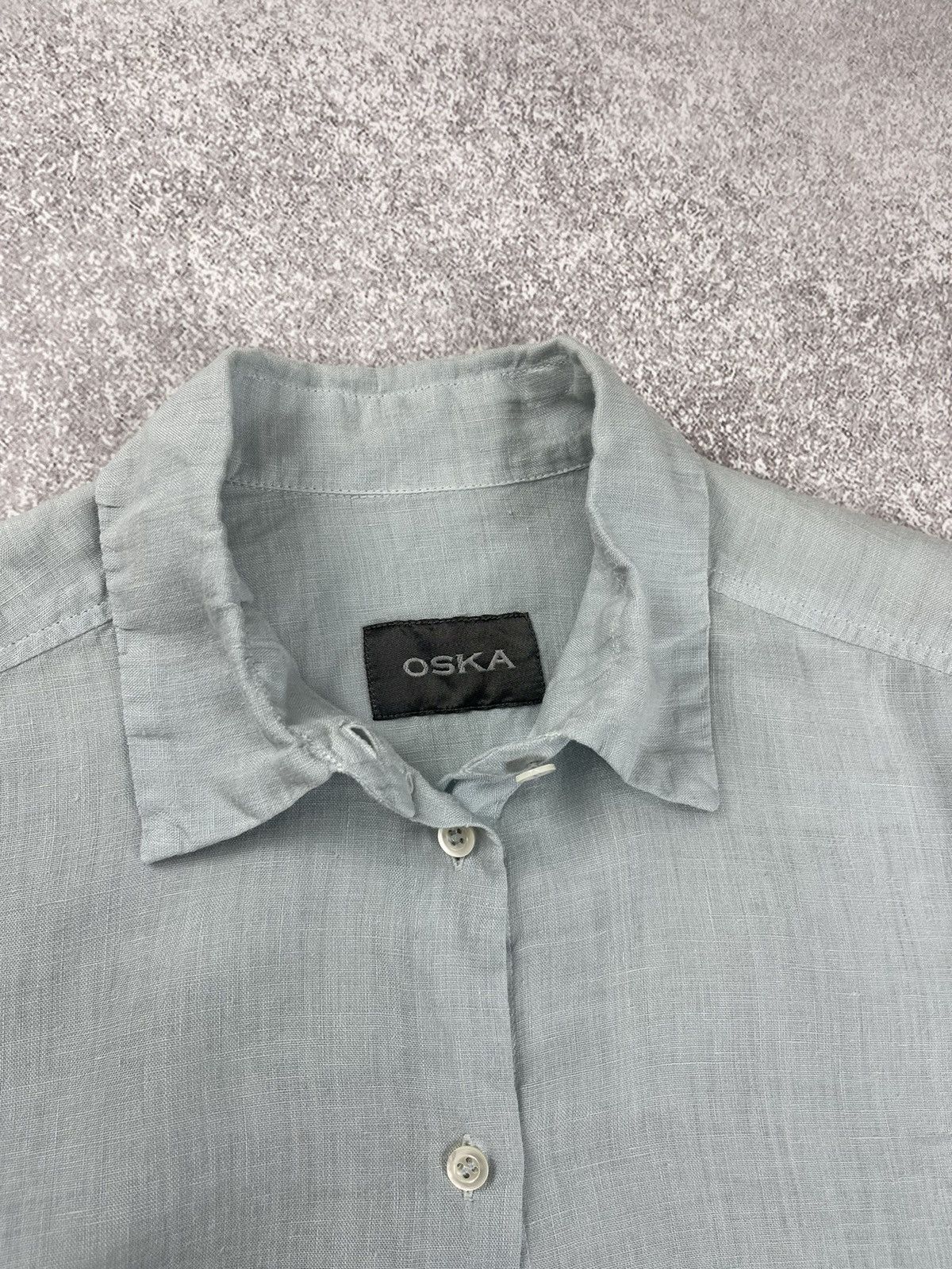 Japanese Brand Oska Linen Long Sleeve Shirt Size 1 Size S / US 4 / IT 40 - 5 Thumbnail