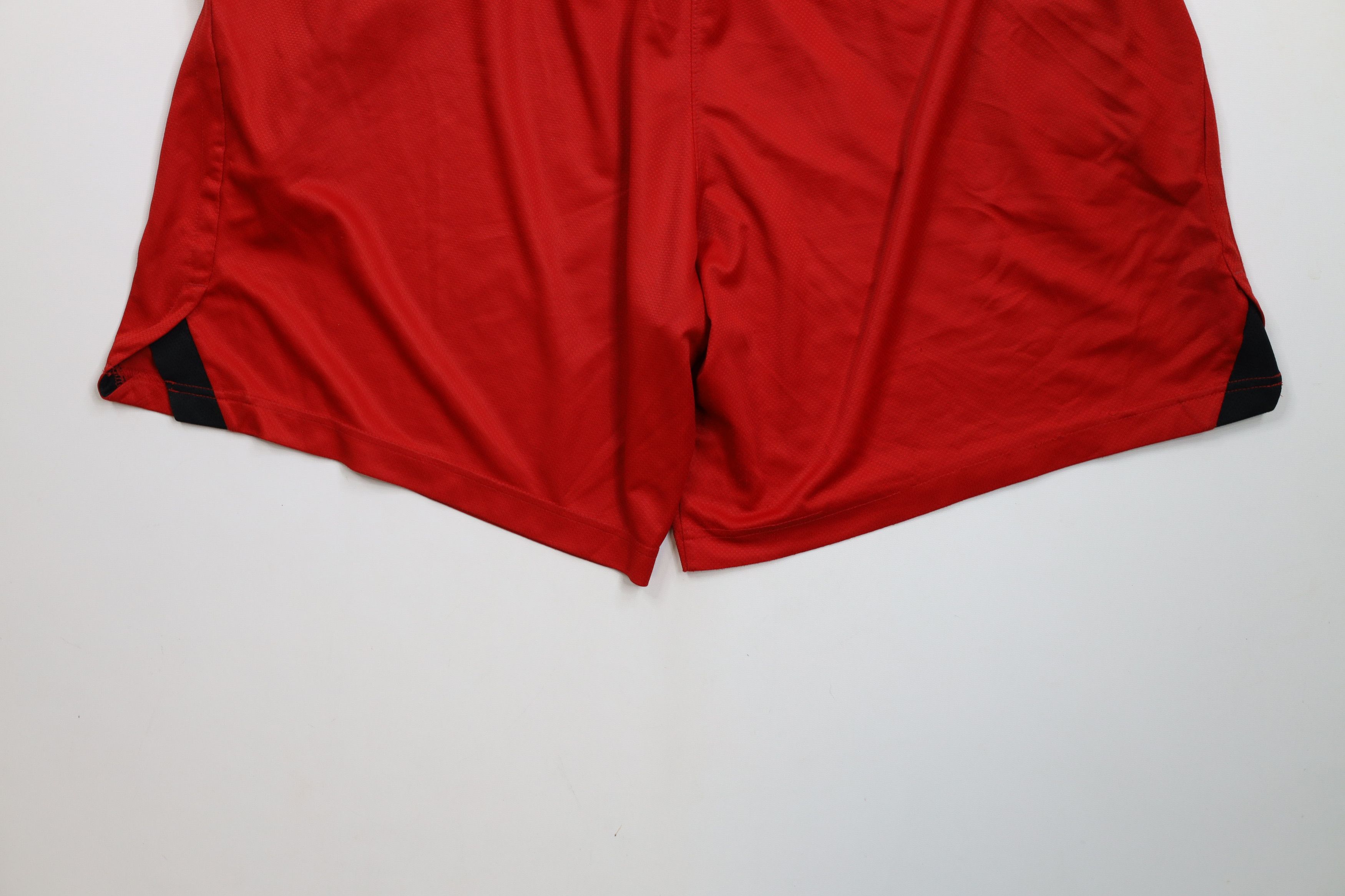 Nike × Vintage Vintage Nike Above Knee Ohio State University Shorts Red Size US 38 / EU 54 - 13 Thumbnail