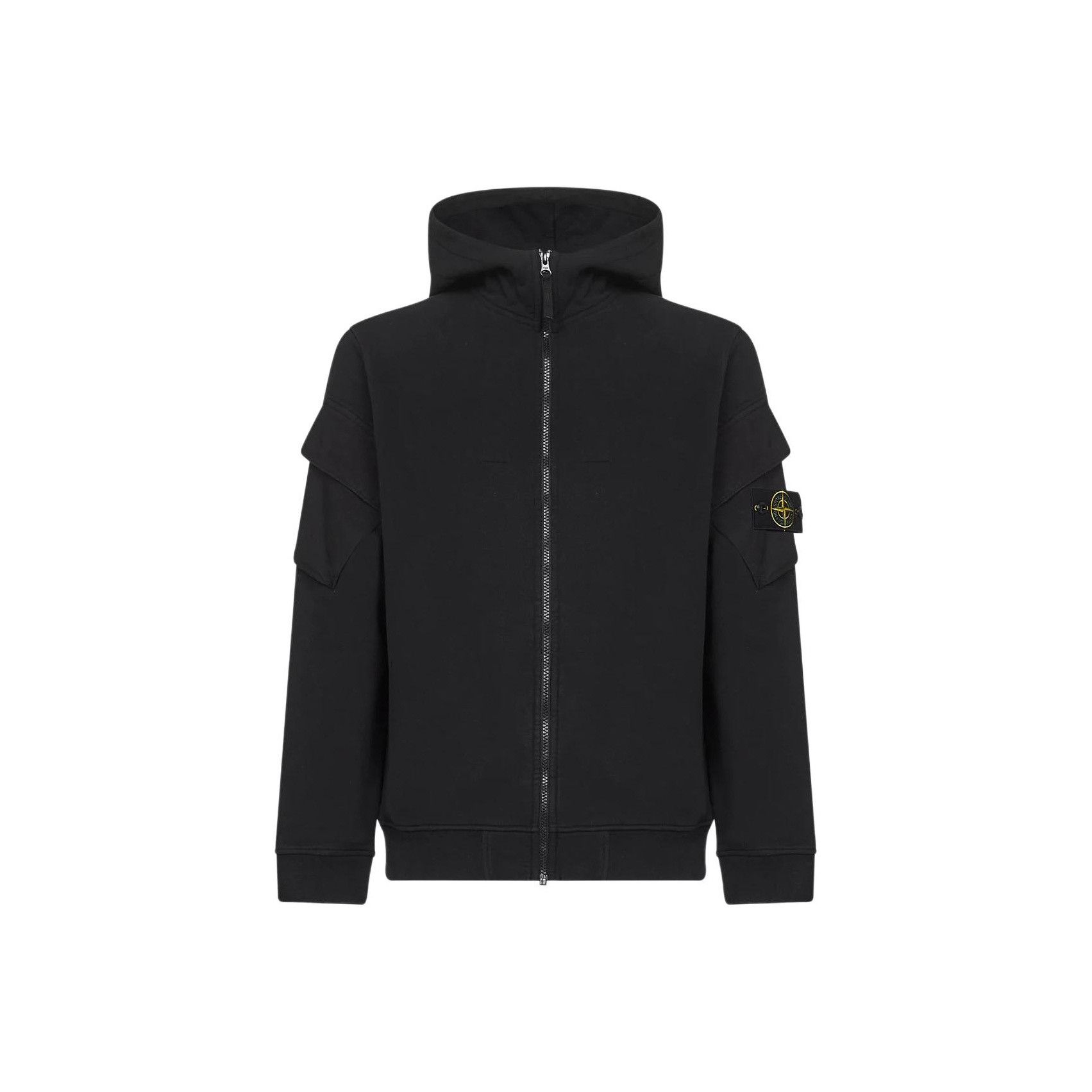 Stone Island Stone Island Logo Zip Hoodie Size M Size US M / EU 48-50 / 2 - 1 Thumbnail