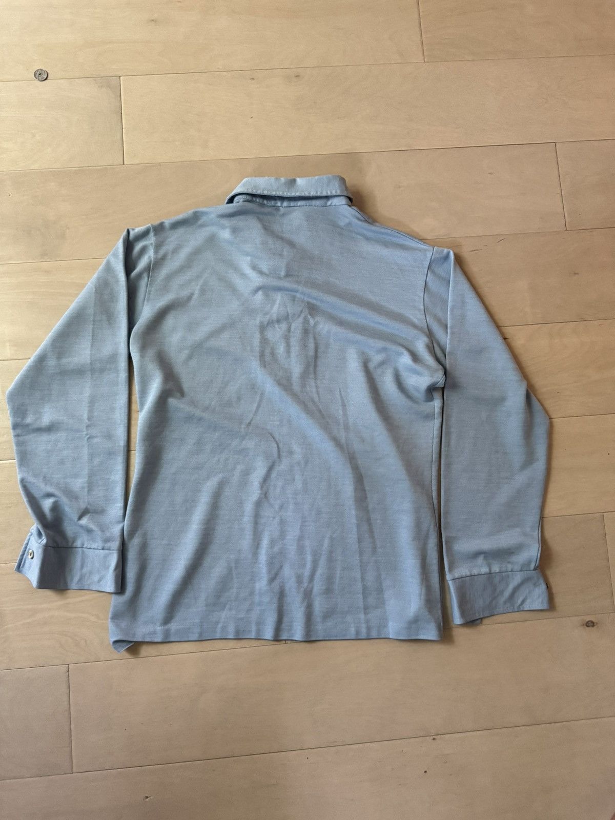 Levi's Vintage Clothing Vintage 70's Blue Levi's long sleeve polo Size US L / EU 52-54 / 3 - 5 Thumbnail