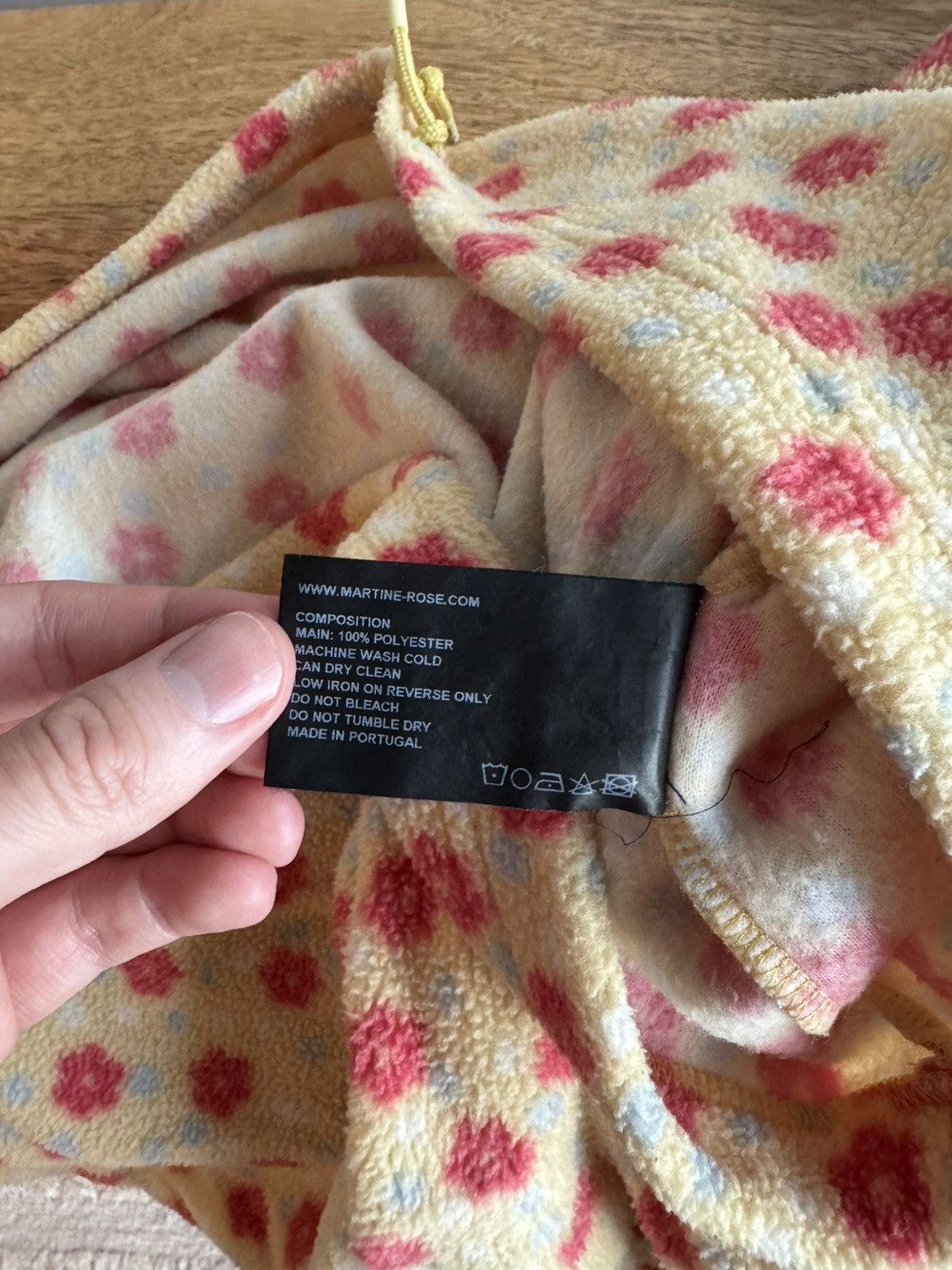 Martine Rose Patterned Mock Neck Fleece Size US L / EU 52-54 / 3 - 6 Thumbnail