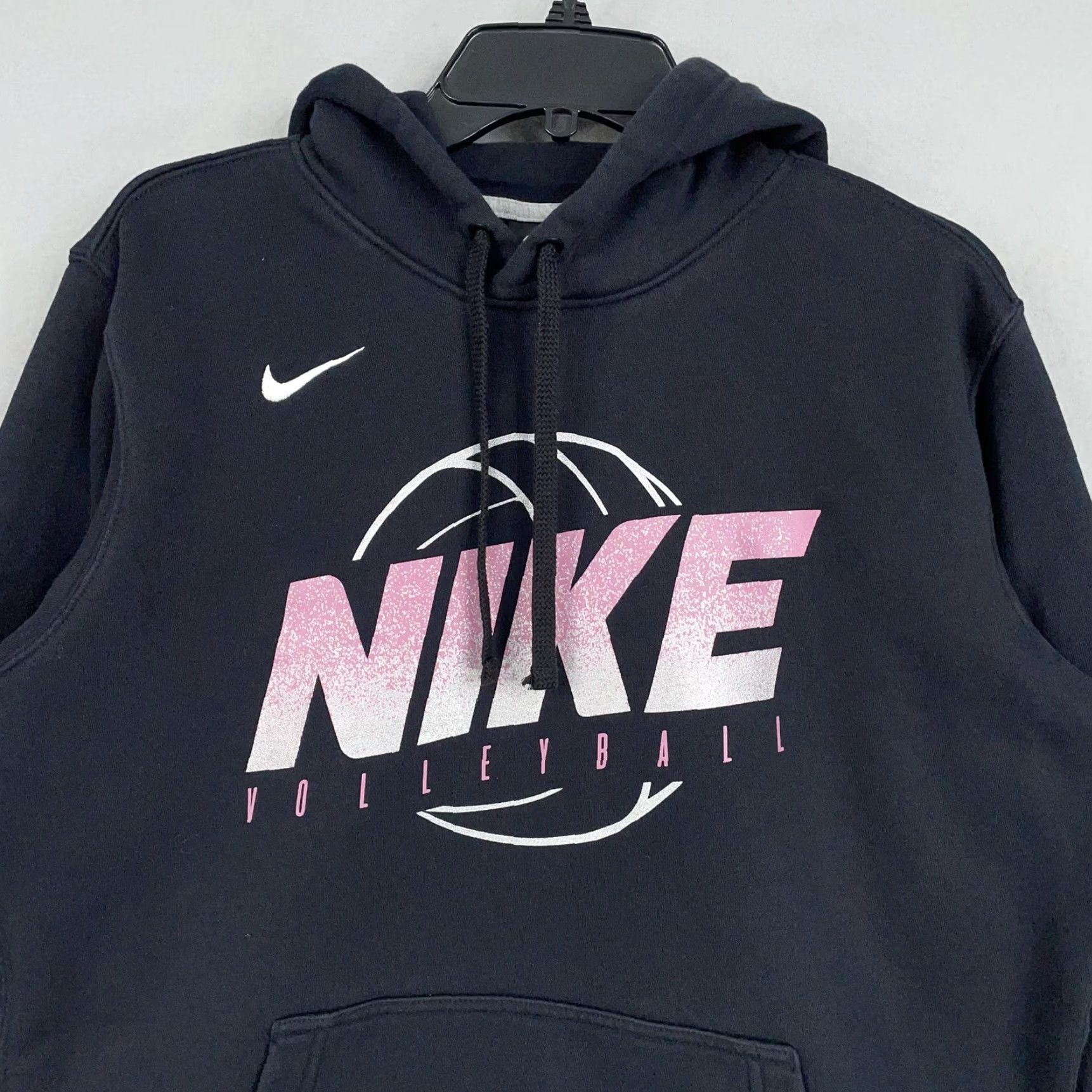 Nike Nike Hoodie Mens M Black Volleyball Graphic Pullover Fleece Sweatshirt Size US M / EU 48-50 / 2 - 2 Thumbnail