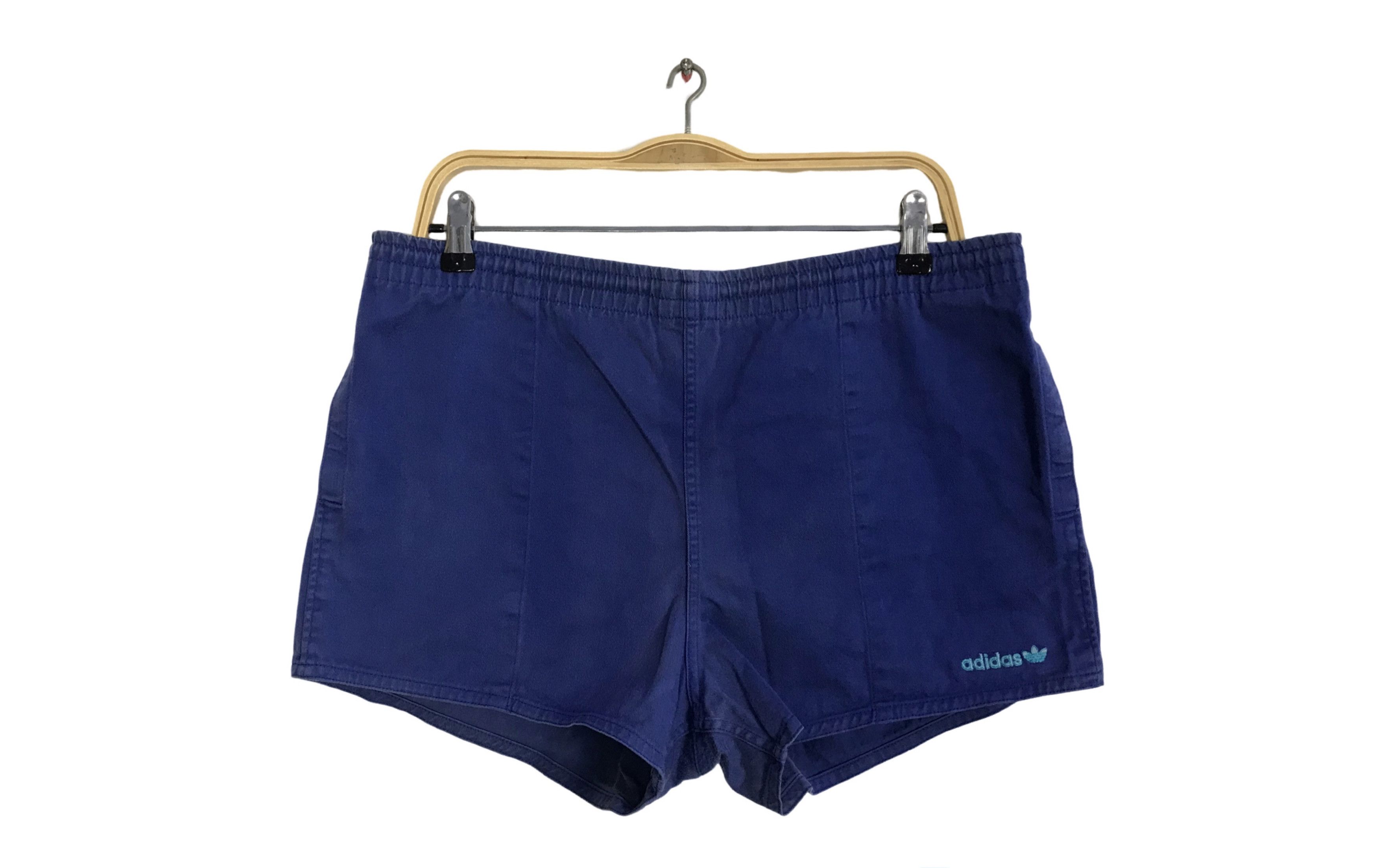 Adidas × Vintage 90s Adidas Trifoil Tricot Short Size 34 35 36 Adjustable Size US 34 / EU 50 - 14 Thumbnail
