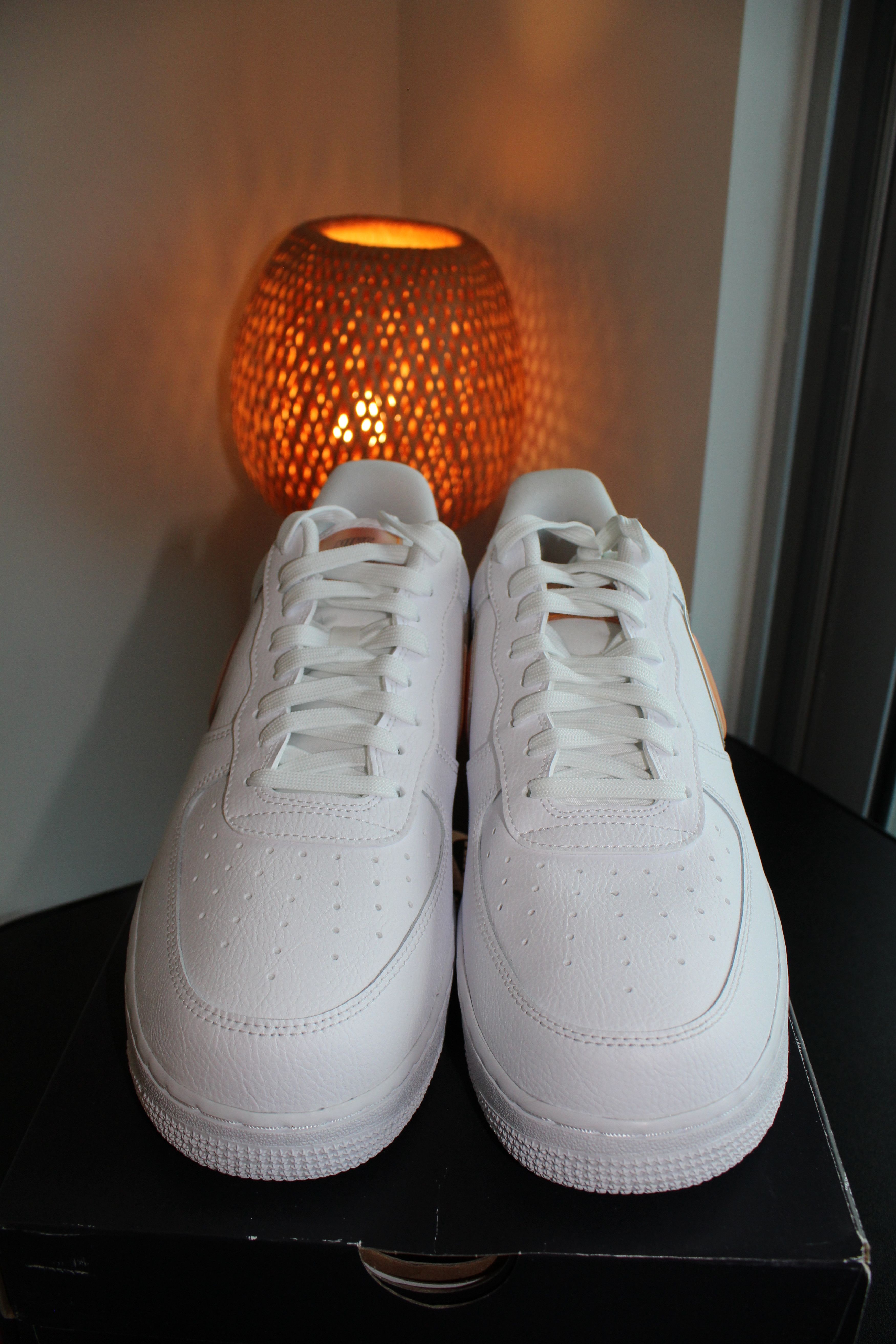 Nike Nike Air Force 1 Low Oversized Orange Swoosh Size 11 Size US 11 / EU 44 - 2 Thumbnail