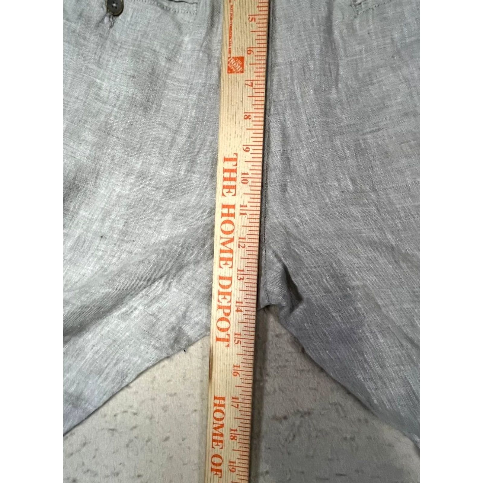 H&M H&M Men Slim Fit 38R Linen Pants Khakis Gray 31in Inseam Size Regular Vintage No Mens Size US 38 / EU 54 - 4 Thumbnail