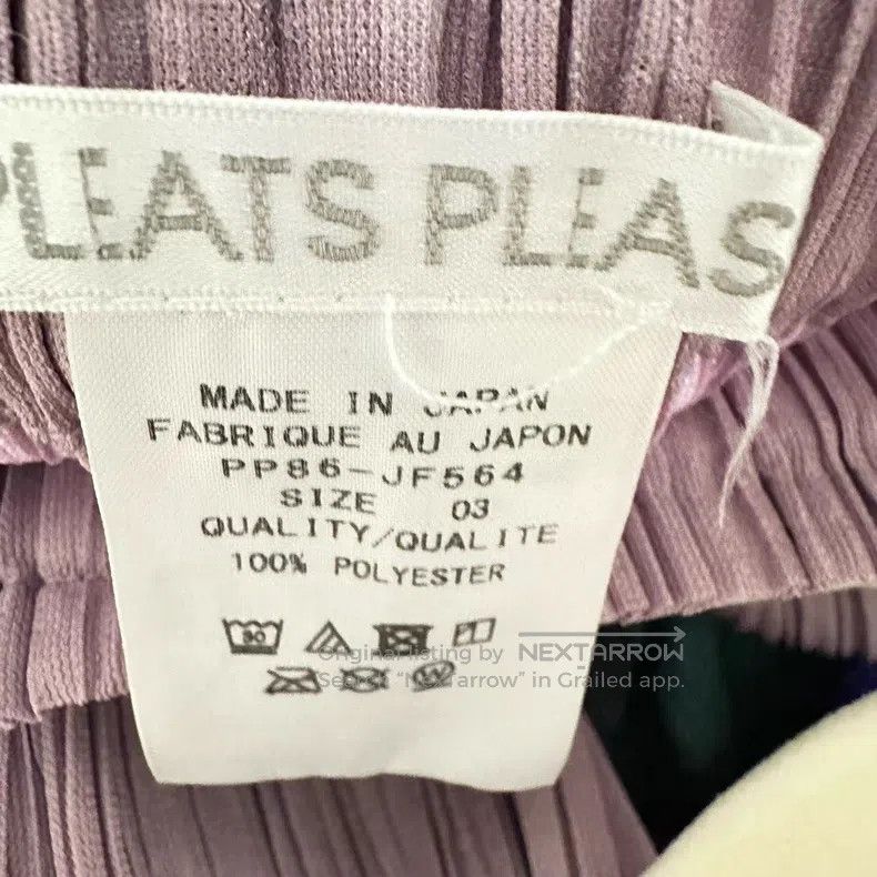 Issey Miyake Issey Miyake size:3 Pink Wide-leg Pants Size 31" - 3 Thumbnail