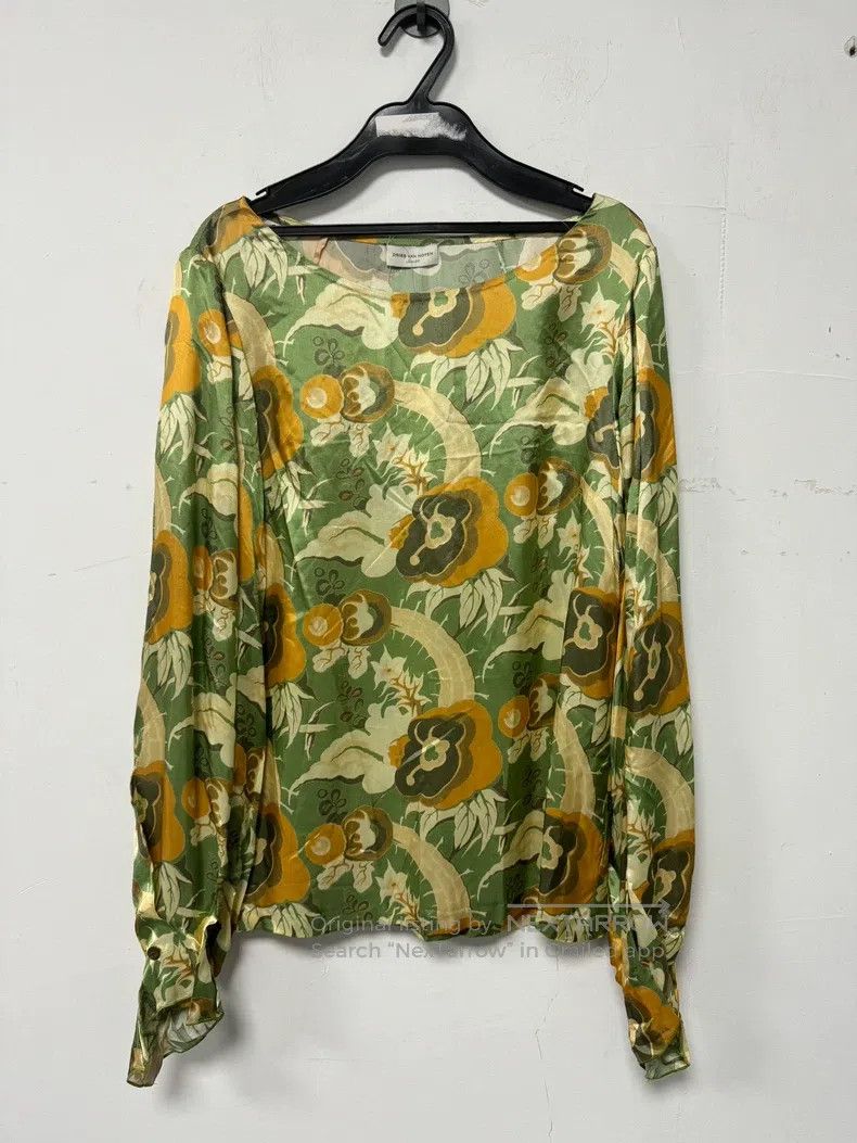 Dries Van Noten Dries Van Noten Printed Top Size XS / US 0-2 / IT 36-38 - 1 Thumbnail