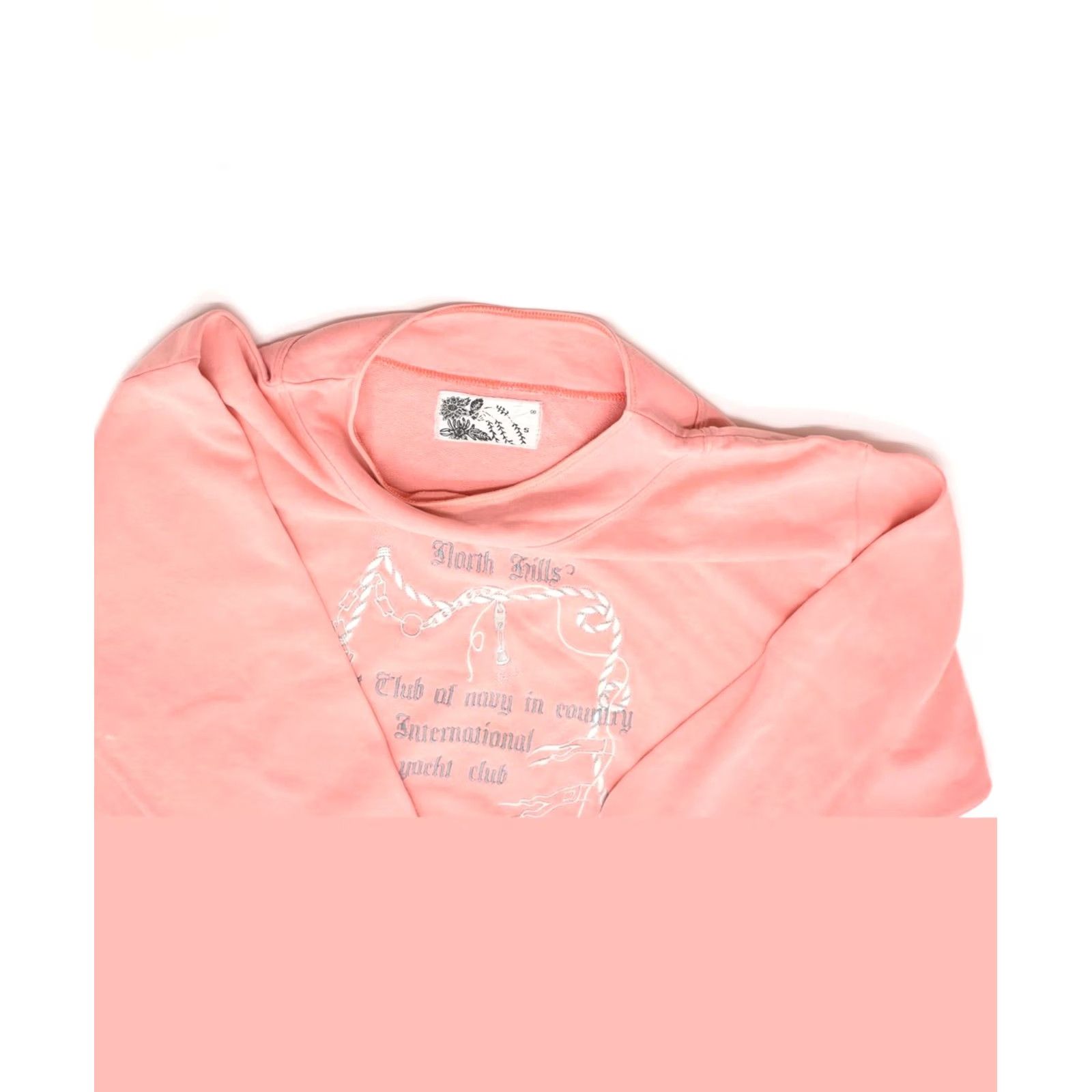 Pinko NORTH HILLS Womens Oversized Sweatshirt Jumper Pink UK 10 Small - RS09 Size S / US 4 / IT 40 - 4 Thumbnail