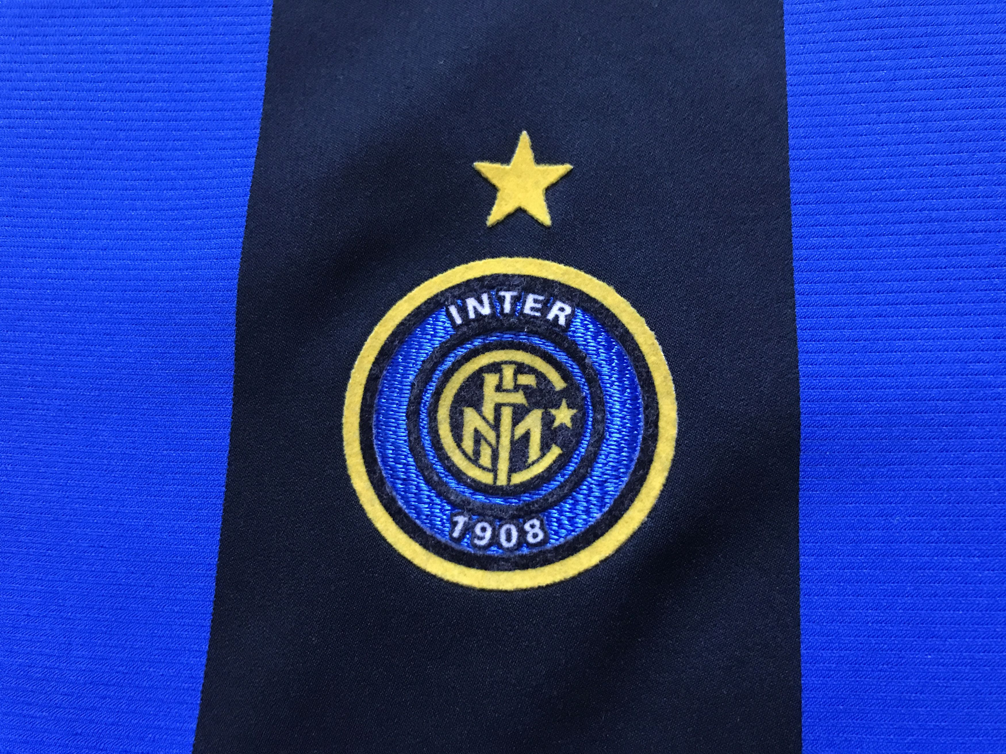 Nike Rare Nike Inter Milan Home Shirt 2004-2005 Size US L / EU 52-54 / 3 - 6 Thumbnail