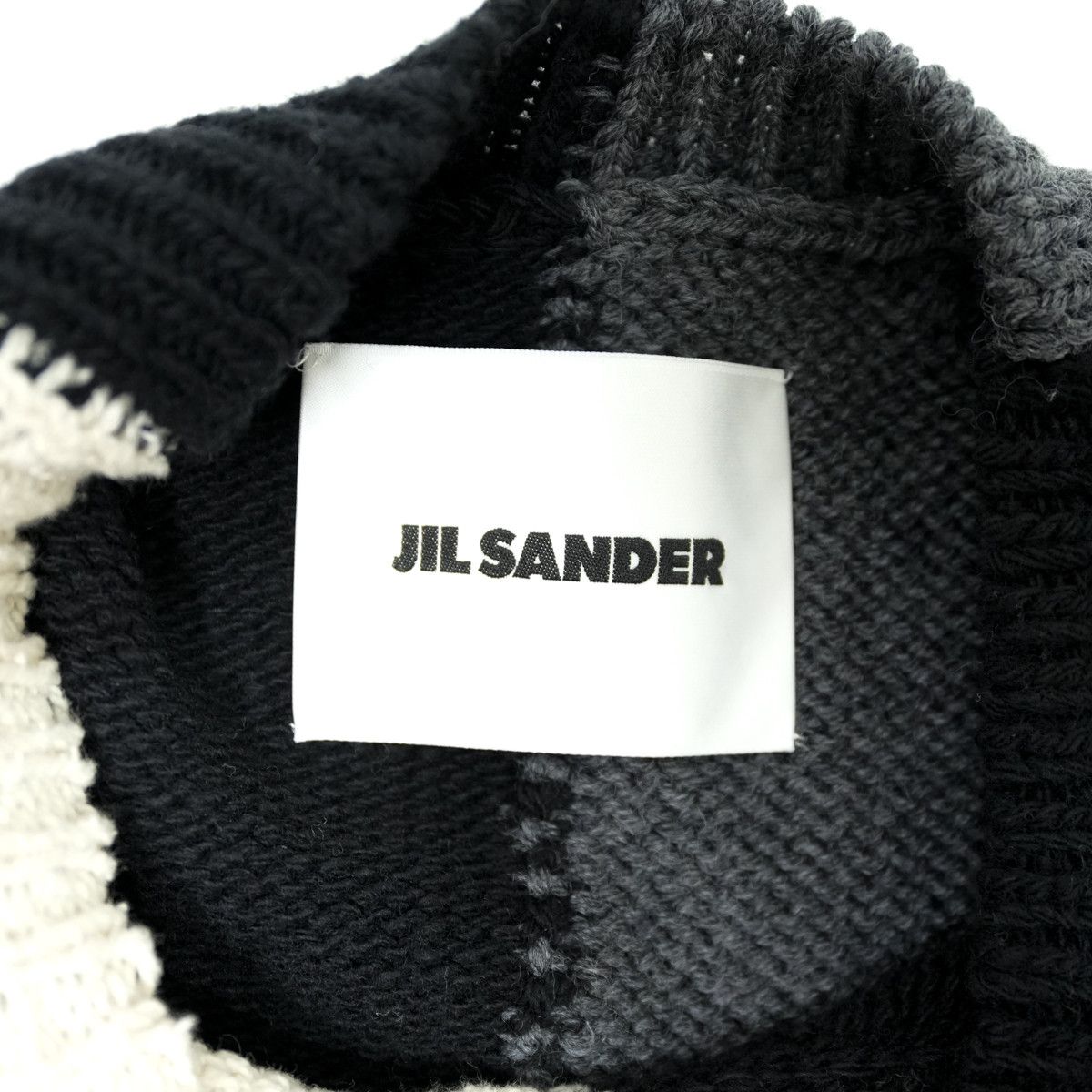 Jil Sander JIL SANDER COLER-BLOCK INTARSIA-KNIT SWEATER IN MARTICOLOR Size US M / EU 48-50 / 2 - 3 Thumbnail
