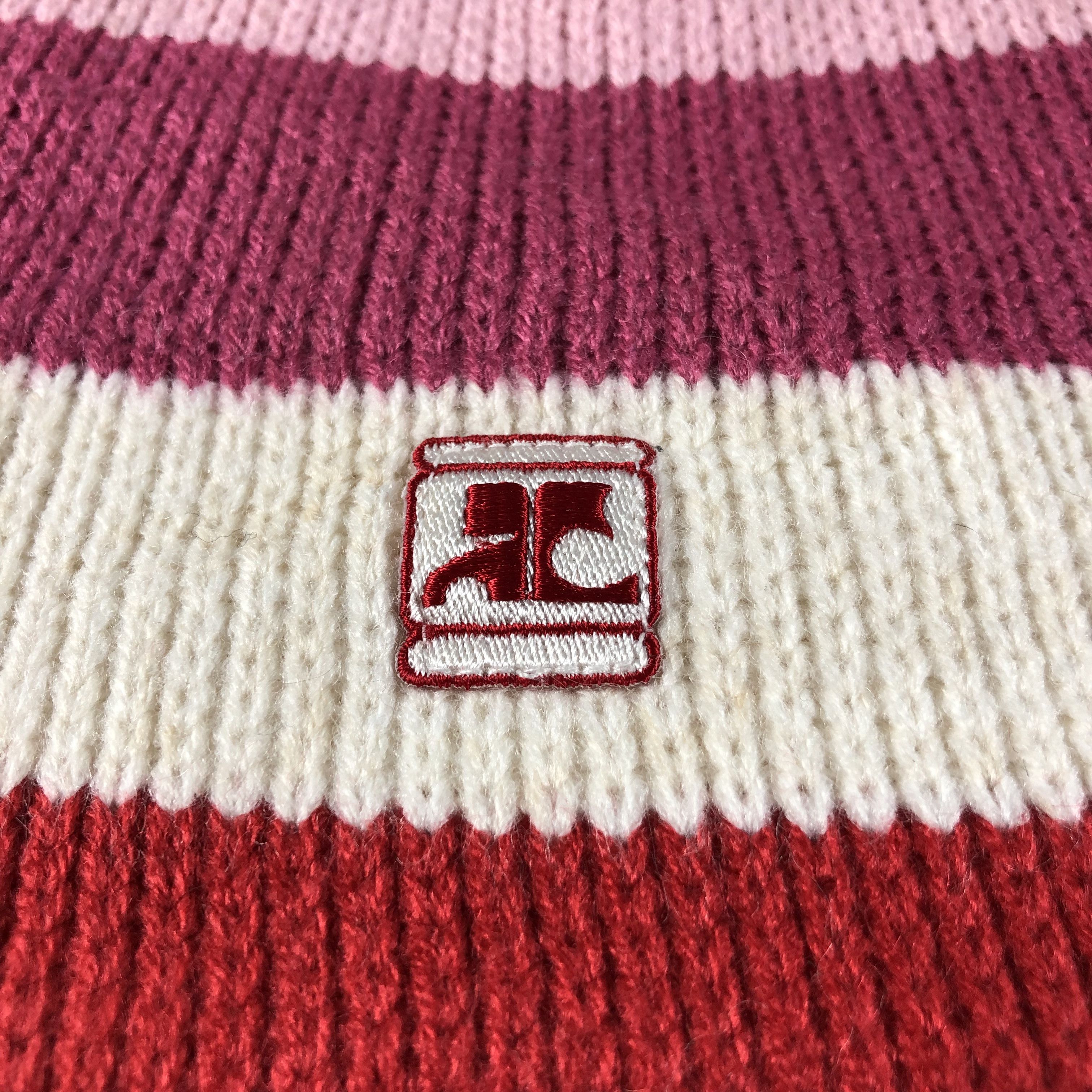 Courreges Courreges Tricolor Beanie Snowcap Snow Hat B579 Size ONE SIZE - 4 Thumbnail