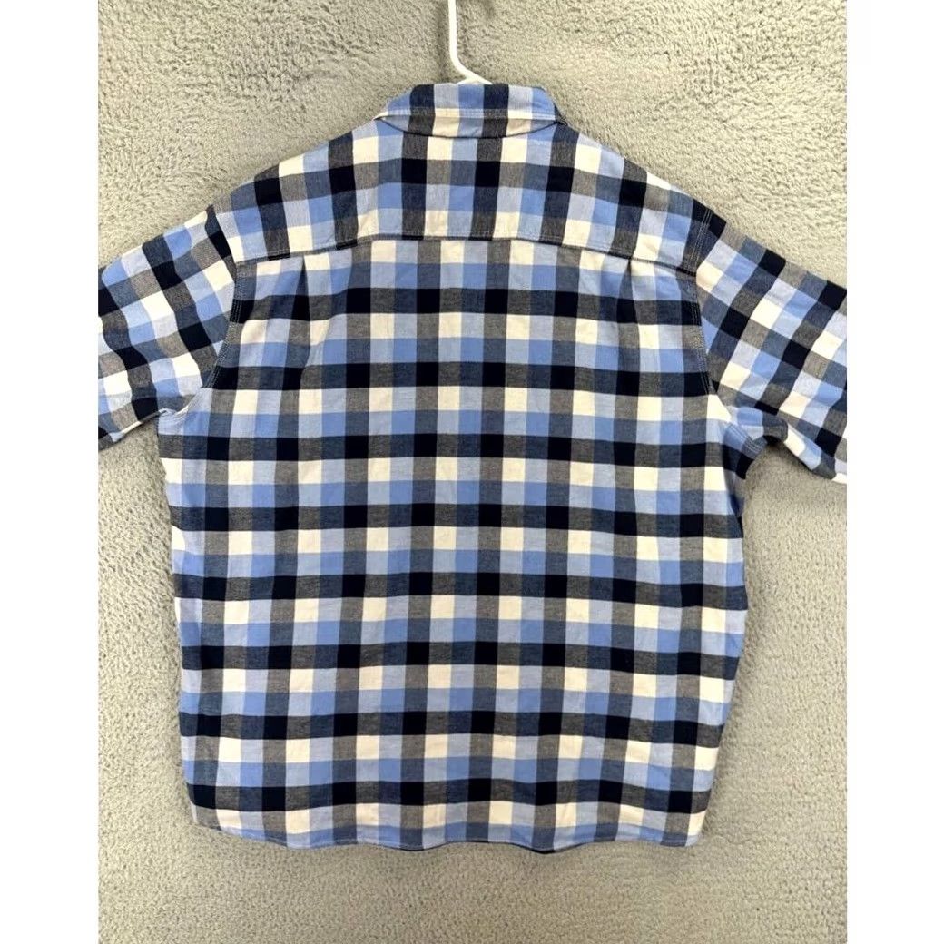 Vintage L.L. Bean Shirt Adult 2XL Blue Checkered Traditional Fit Flannel Button-Up Mens Shirt Size US XXL / EU 58 / 5 - 3 Thumbnail