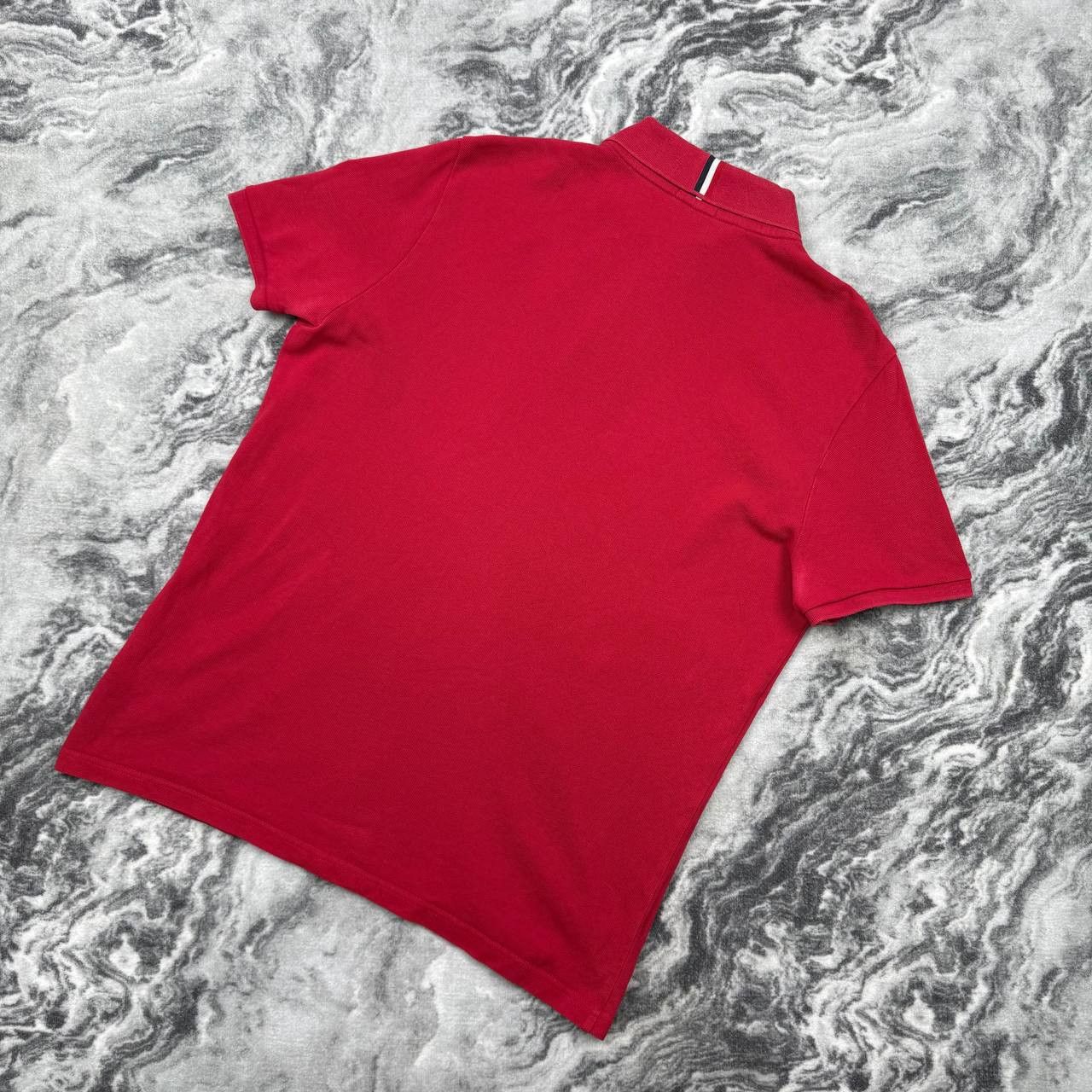 Moncler Moncler Maglia Polo Manica Corta Shirt Men L Red Size US L / EU 52-54 / 3 - 13 Thumbnail