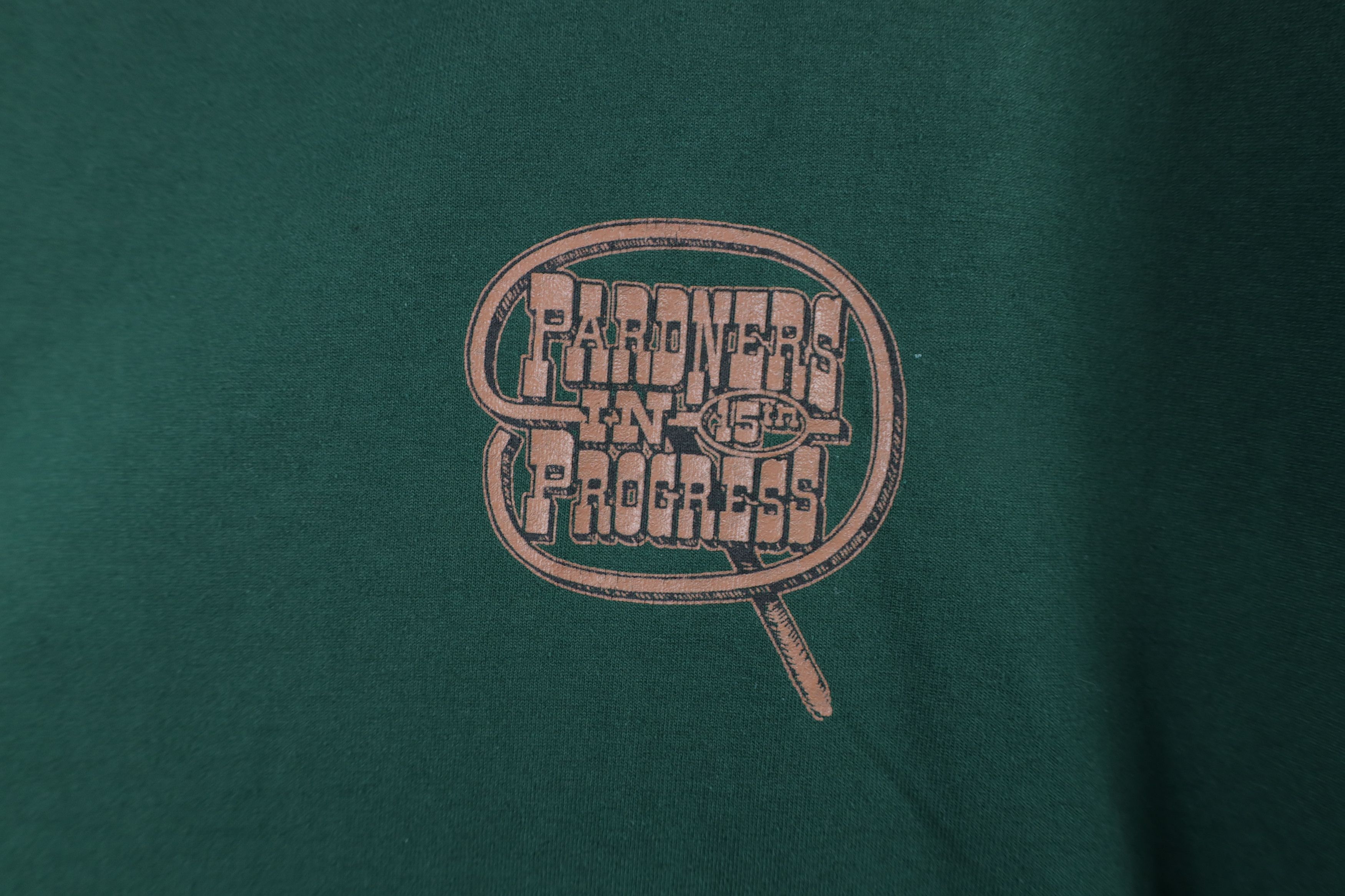 Vintage Vintage 90s Sears Whirlpool Western Cowboy T-Shirt Green Size US L / EU 52-54 / 3 - 6 Thumbnail