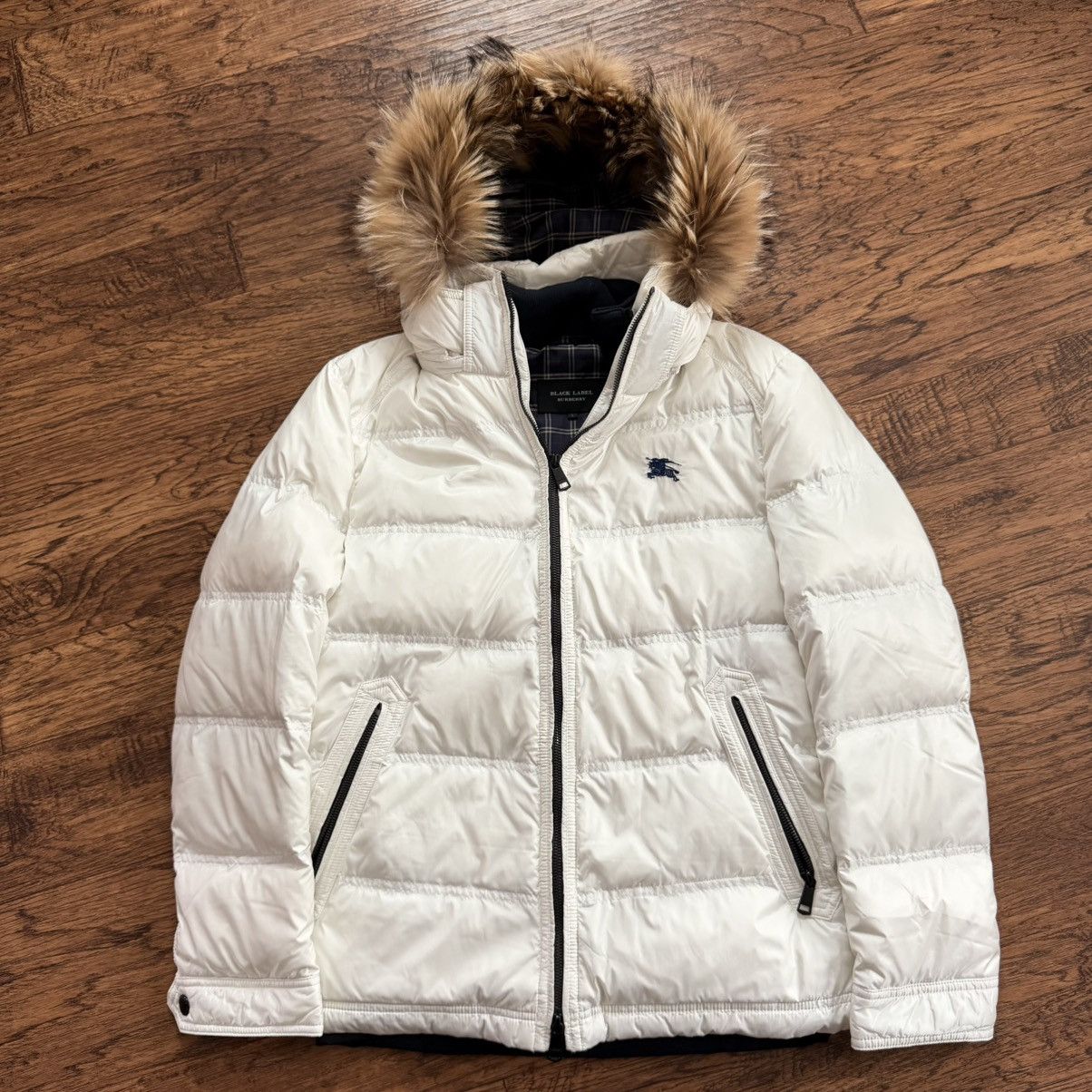 Burberry 2000s 🇯🇵 Burberry Black Label Puffer Down Jacket Size US L / EU 52-54 / 3 - 1 Thumbnail