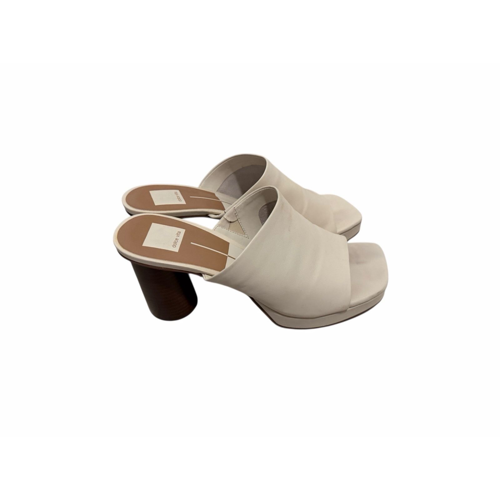 Dolce Vita Dolce Vita Beige Anise Sand Nubuck Open Toe Platform Heels Size US 10 / IT 40 - 3 Thumbnail