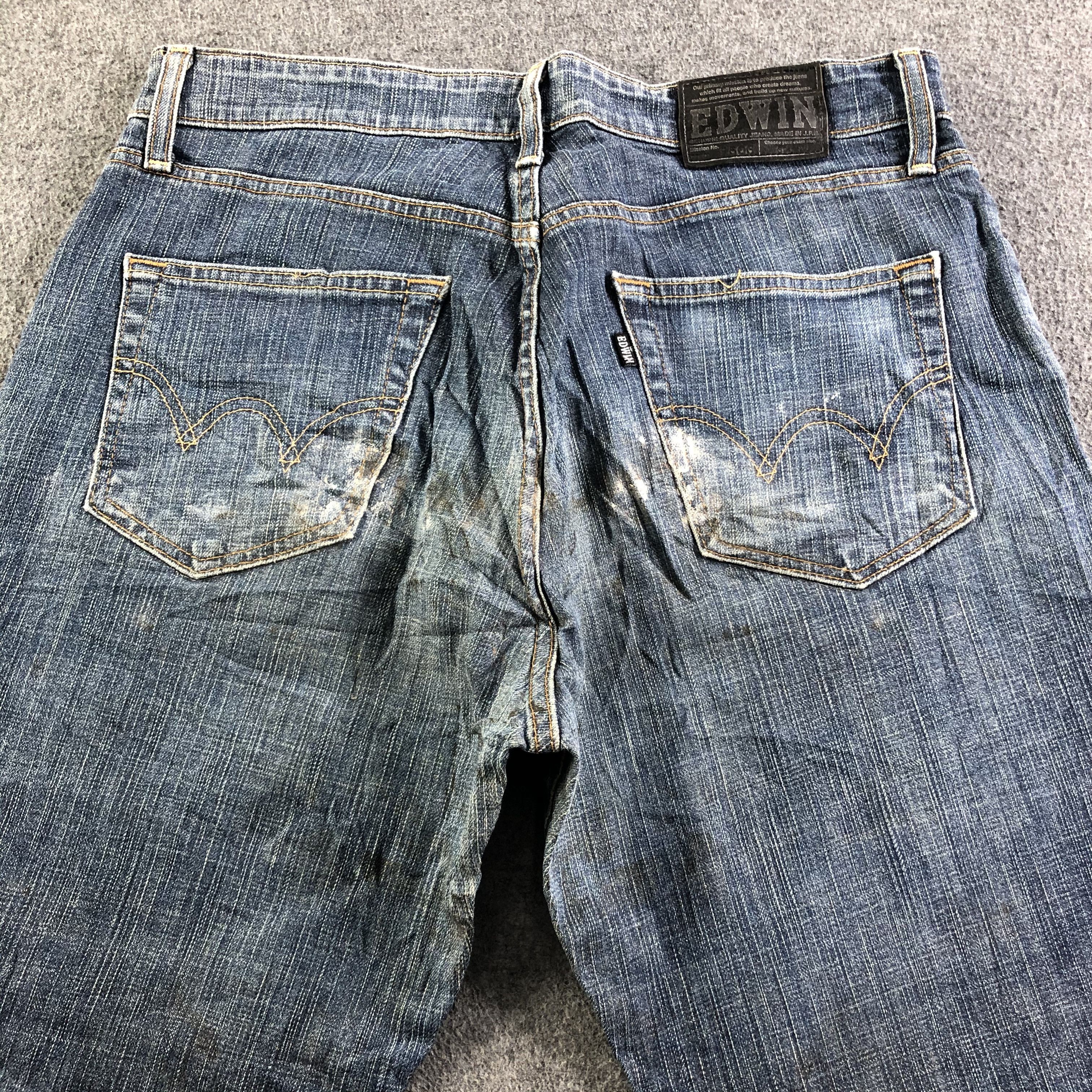 Edwin Vintage Blue Wash Edwin 503 Jeans-J3656 Size US 32 / EU 48 - 4 Thumbnail