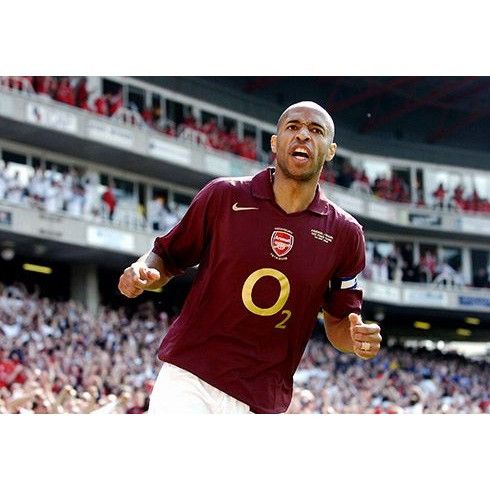 Nike Henry Arsenal 2005 2006 HIGHBURY LAST GAME Soccer Jersey L Size US L / EU 52-54 / 3 - 9 Thumbnail