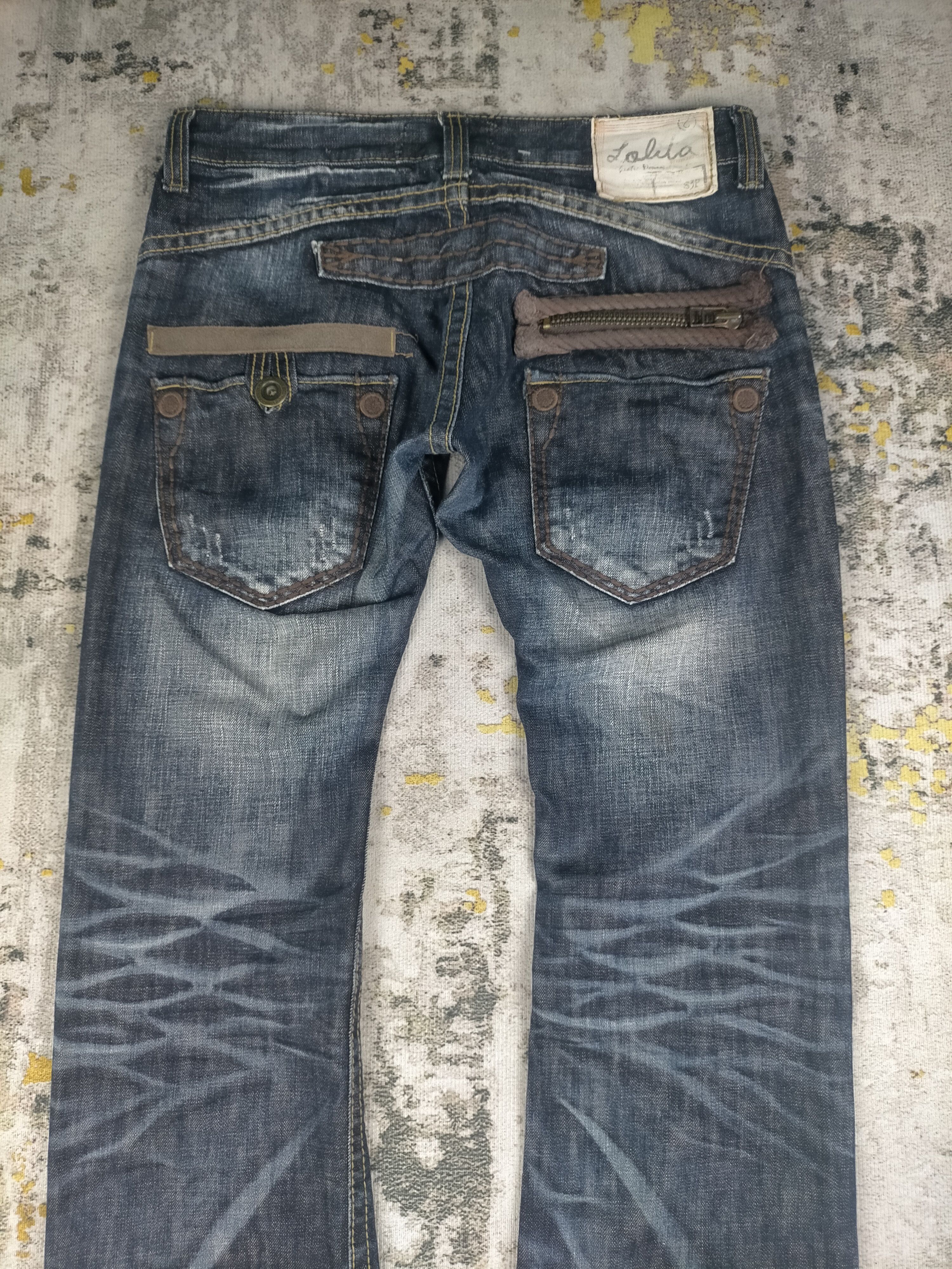 Tornado Mart Flare Lolita Jeans Washed By Concert Club Size US 30 / EU 46 - 6 Thumbnail