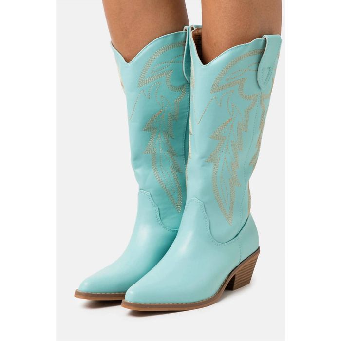 Madden MADDEN GIRL Redford Western Boot In Turquoise Grailed