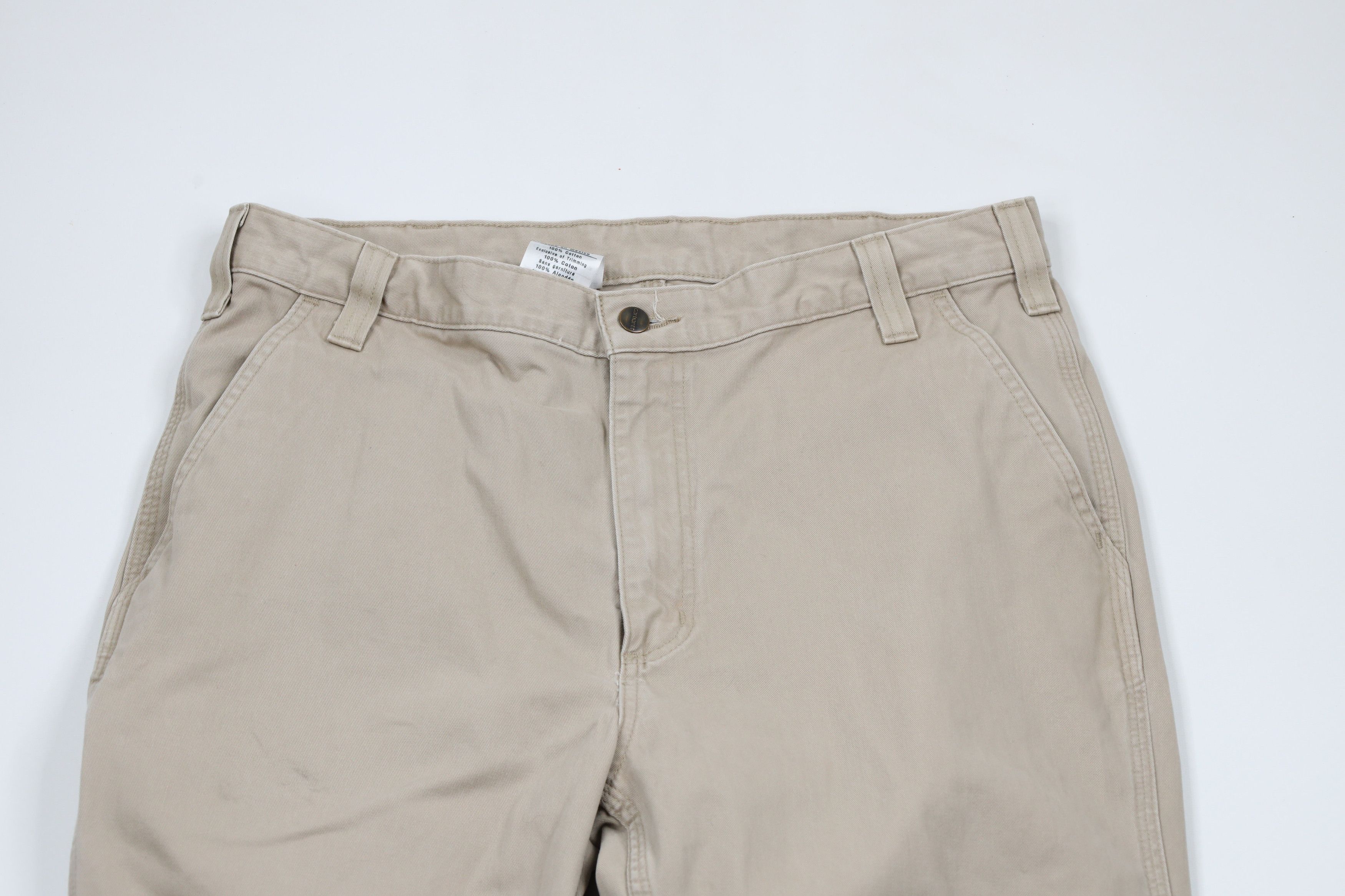Carhartt × Vintage Vintage Y2K Carhartt Spell Out Relaxed Fit Chino Pants Size US 36 / EU 52 - 2 Thumbnail