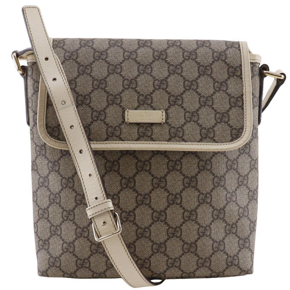 Gucci Gucci Gucci GG Supreme Canvas Shoulder Bag Textile Shoulder Bag 223666 DUTY FREE for USA Size ONE SIZE - 1 Thumbnail
