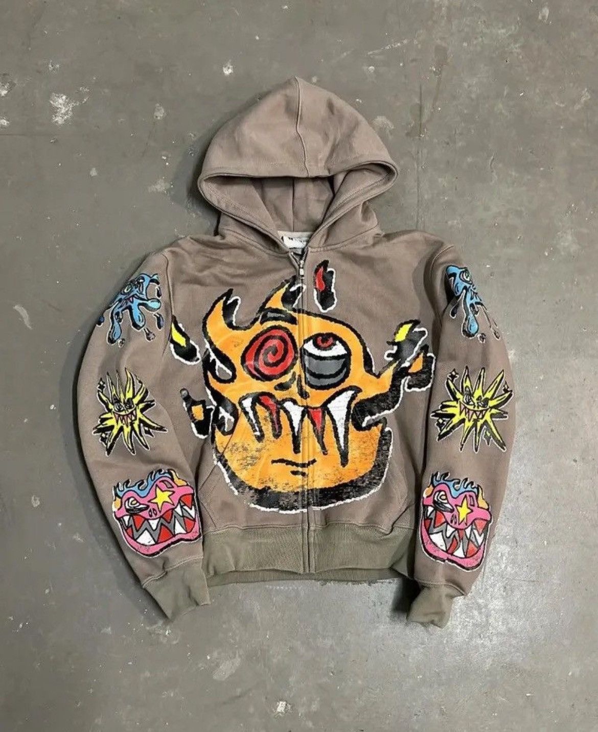 Japanese Brand Khakis Color American Gothic trendy Hoodie Size US S / EU 44-46 / 1 - 1 Thumbnail