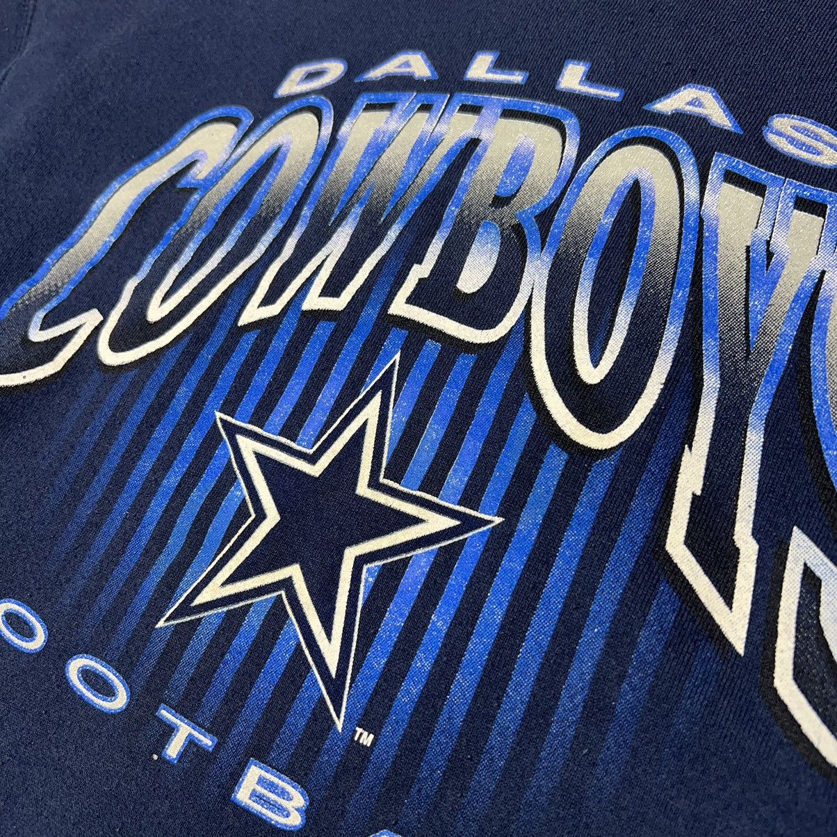 NFL × Vintage Vintage Dallas Cowboys Crewneck Blue Sweatshirt Football 90s Size US XL / EU 56 / 4 - 5 Thumbnail
