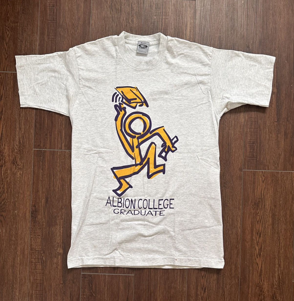 Vintage Vintage Albion College shirt Size US L / EU 52-54 / 3 - 1 Thumbnail