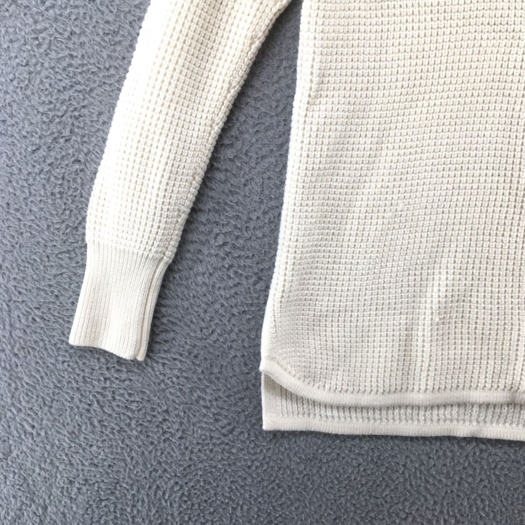 Banana Republic Banana Republic Sweater Womens M White Knitted Long Sleeve Turtleneck Pullover Size M / US 6-8 / IT 42-44 - 3 Thumbnail