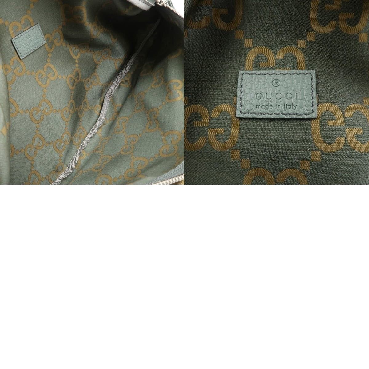 Gucci Gucci GG Monogram Ripstop Nylon Belt Bag Green Size ONE SIZE - 5 Thumbnail