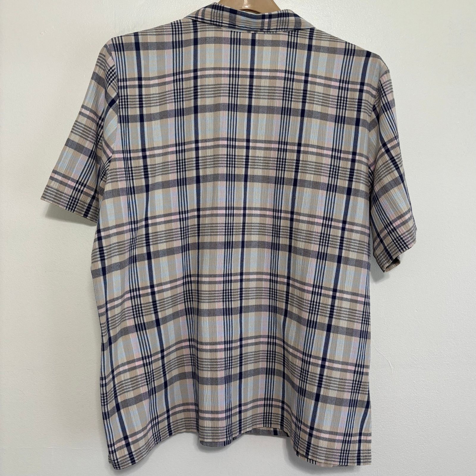 Other Koret Francisca Plaid Button Down Shirt XL Size XL / US 12-14 / IT 48-50 - 2 Thumbnail