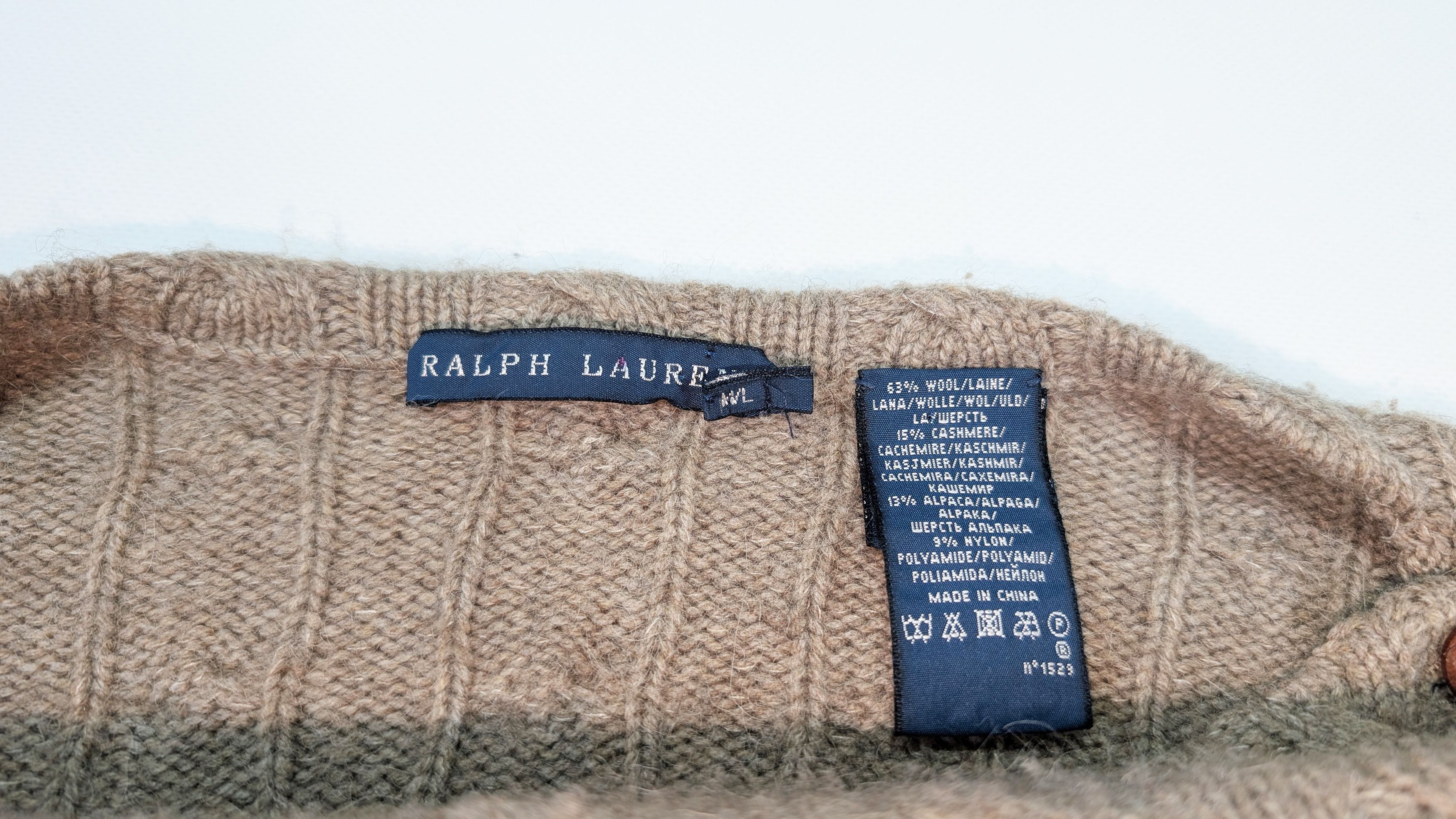 Ralph Lauren Ralph Lauren Wool Cashmere Alpaca Poncho Size M Size M / US 6-8 / IT 42-44 - 6 Thumbnail