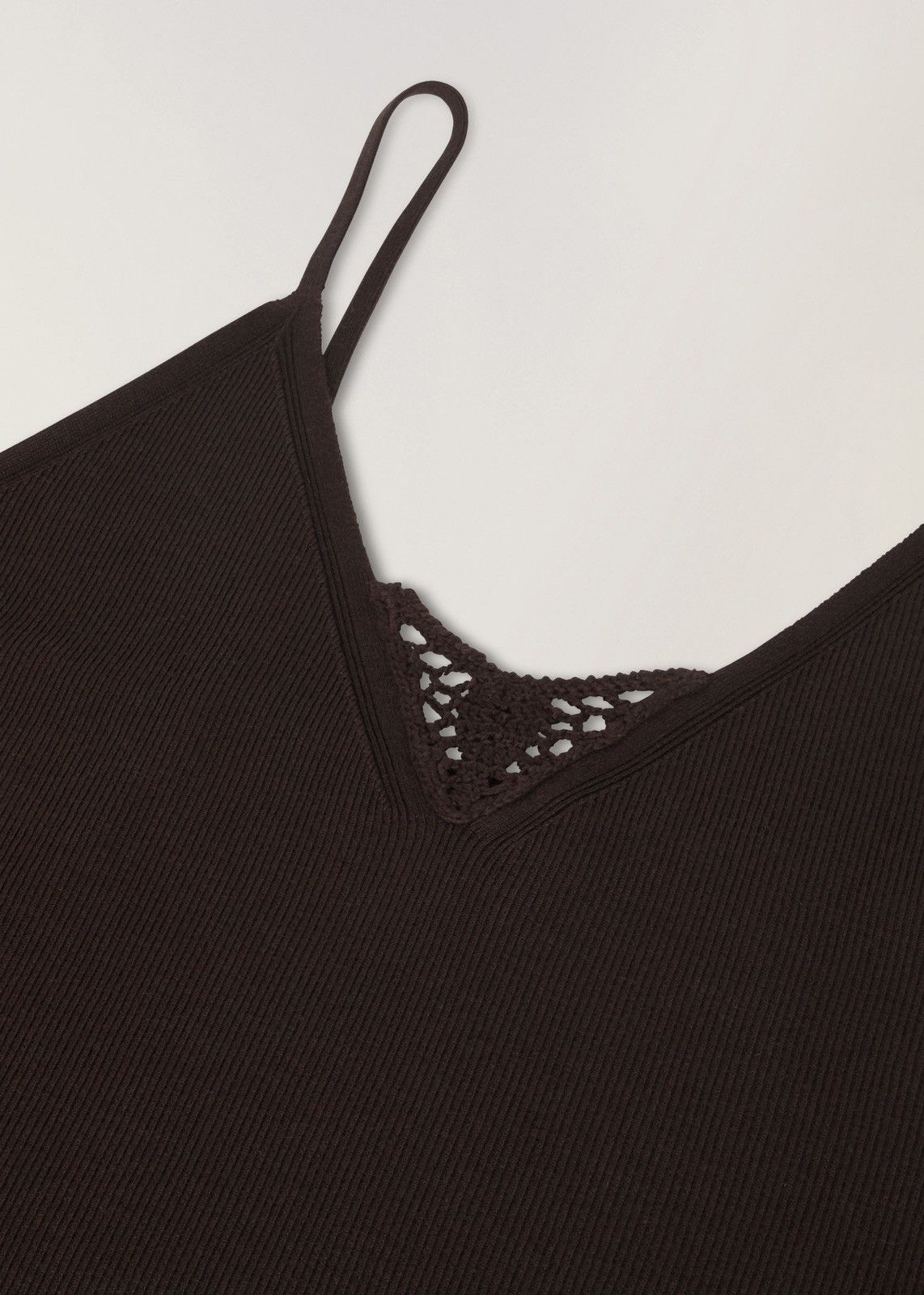 Loro Piana o1srvl11e1224 Avea Tank Top in Chocolate Brown Size M / US 6-8 / IT 42-44 - 3 Thumbnail