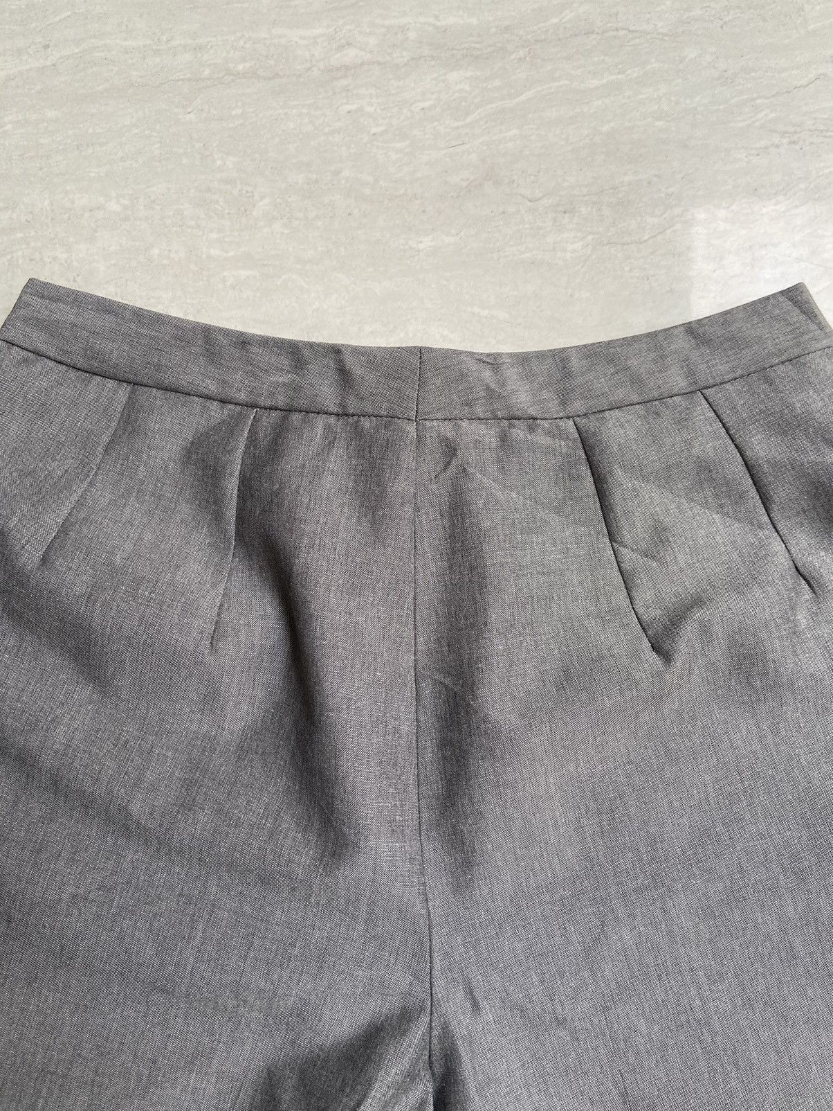 Dries Van Noten DRIES VAN NOTEN Grey Long Pants Size US 26 / EU 42 - 7 Thumbnail