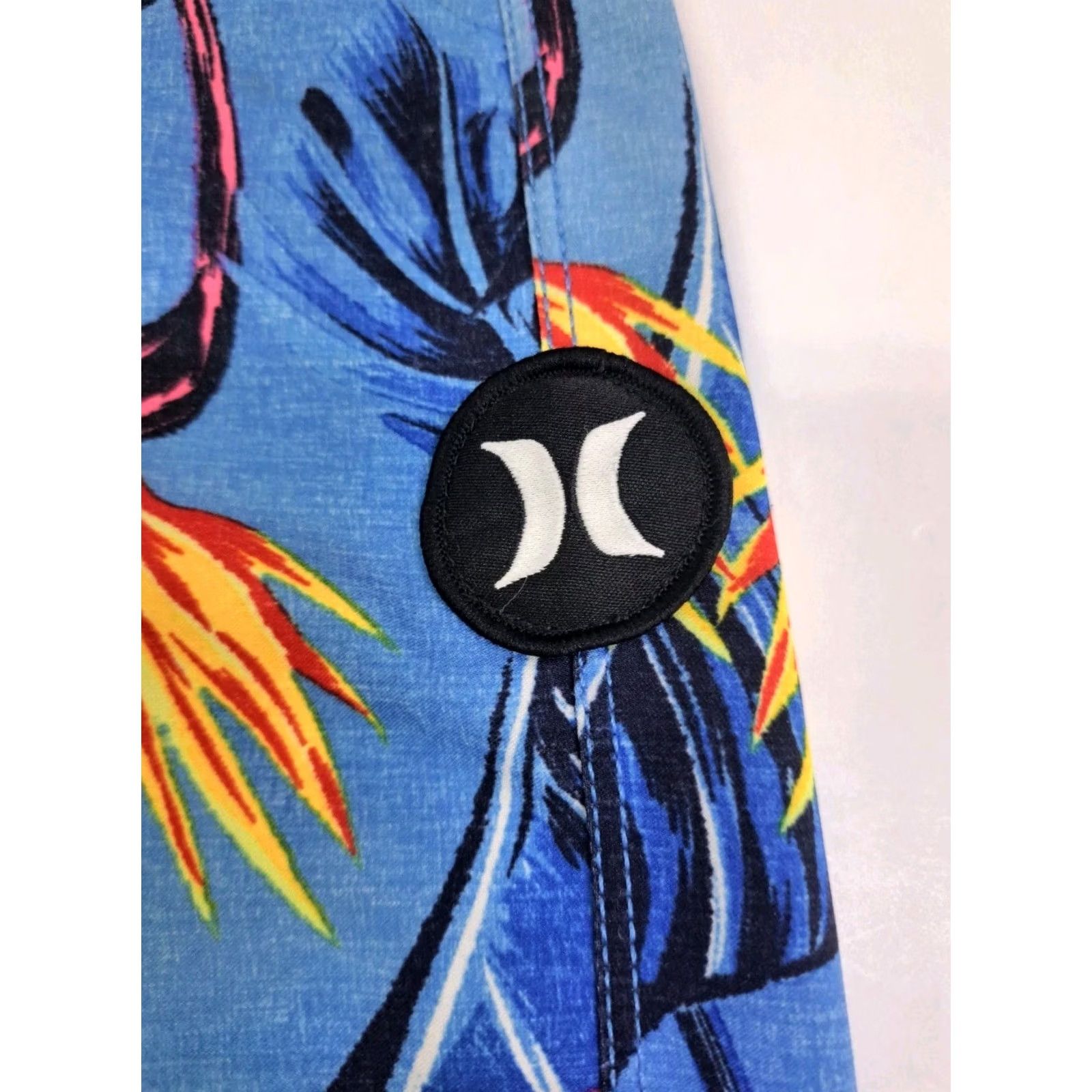 Hurley Hurley Phantom Board Shorts Blue Floral 32/9" Men Regular Back Pocket 7169 Size US 32 / EU 48 - 7 Thumbnail