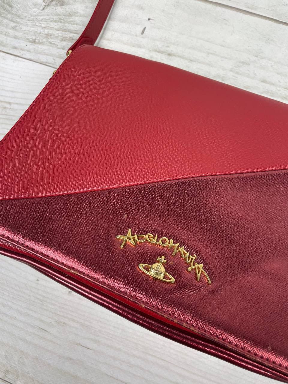 Vivienne Westwood Vivienne Westwood Anglomania Shoulders Bag Orb Leather Size ONE SIZE - 3 Thumbnail