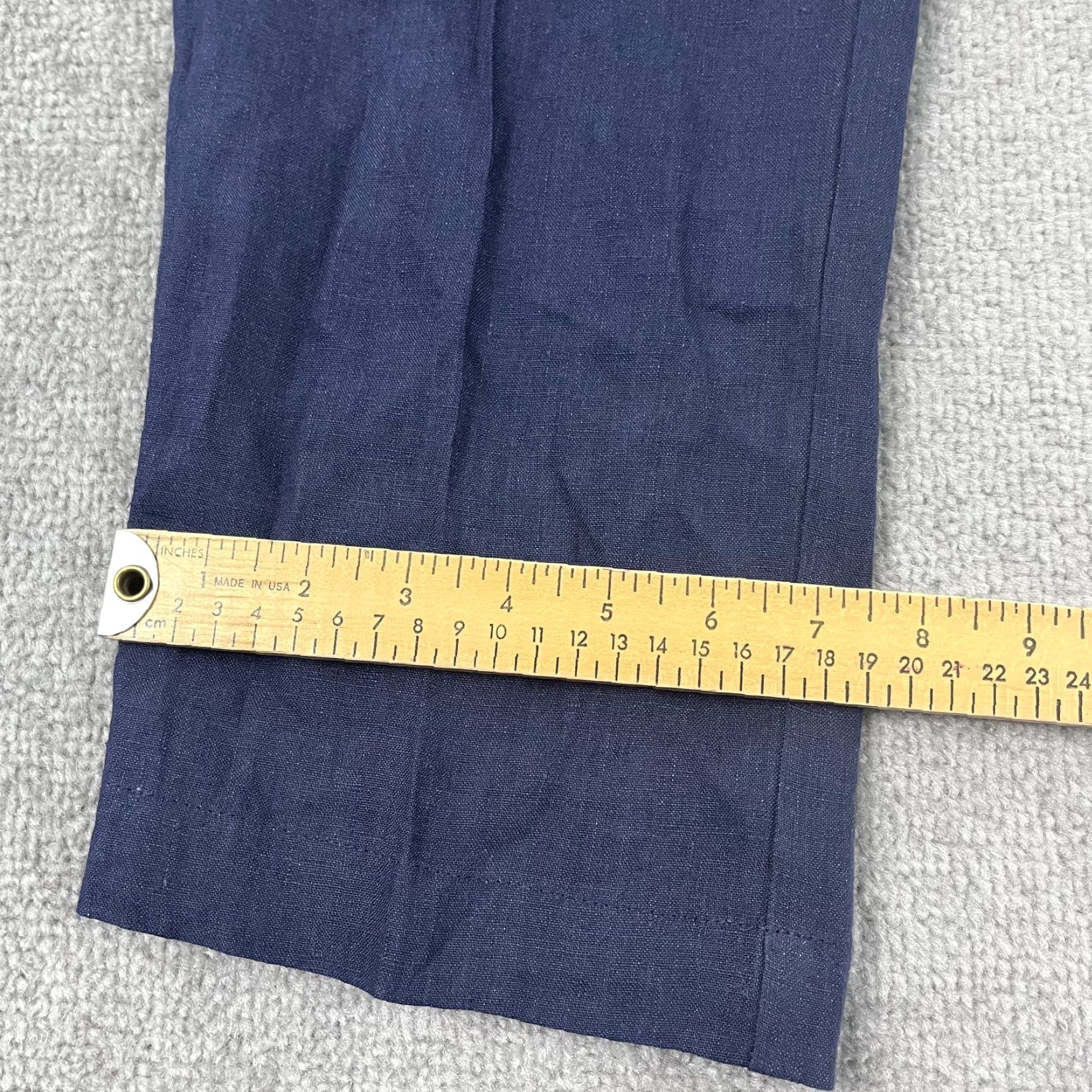 Sunspel VINTAGE Sunspel Men's Pants 36 x 32 Linen Chino Slacks Casual Classic Portugal Size US 36 / EU 52 - 5 Thumbnail